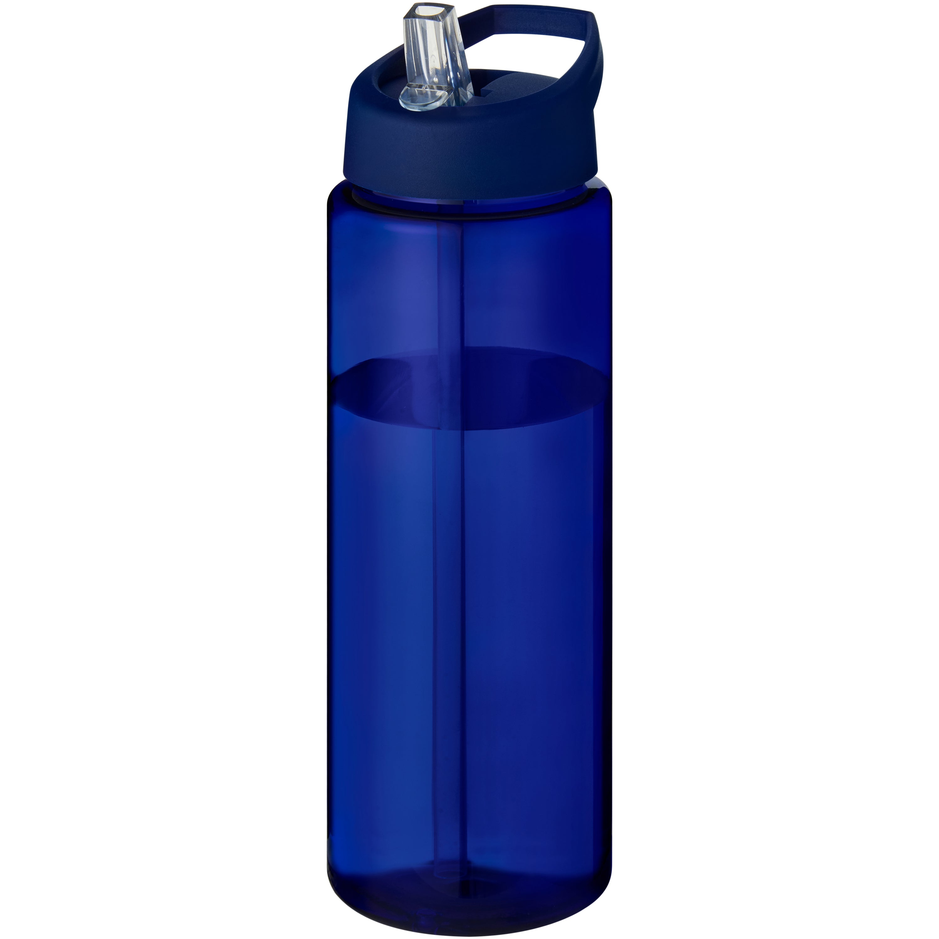 Recycled Plastic Water Bottle with Spout Lid