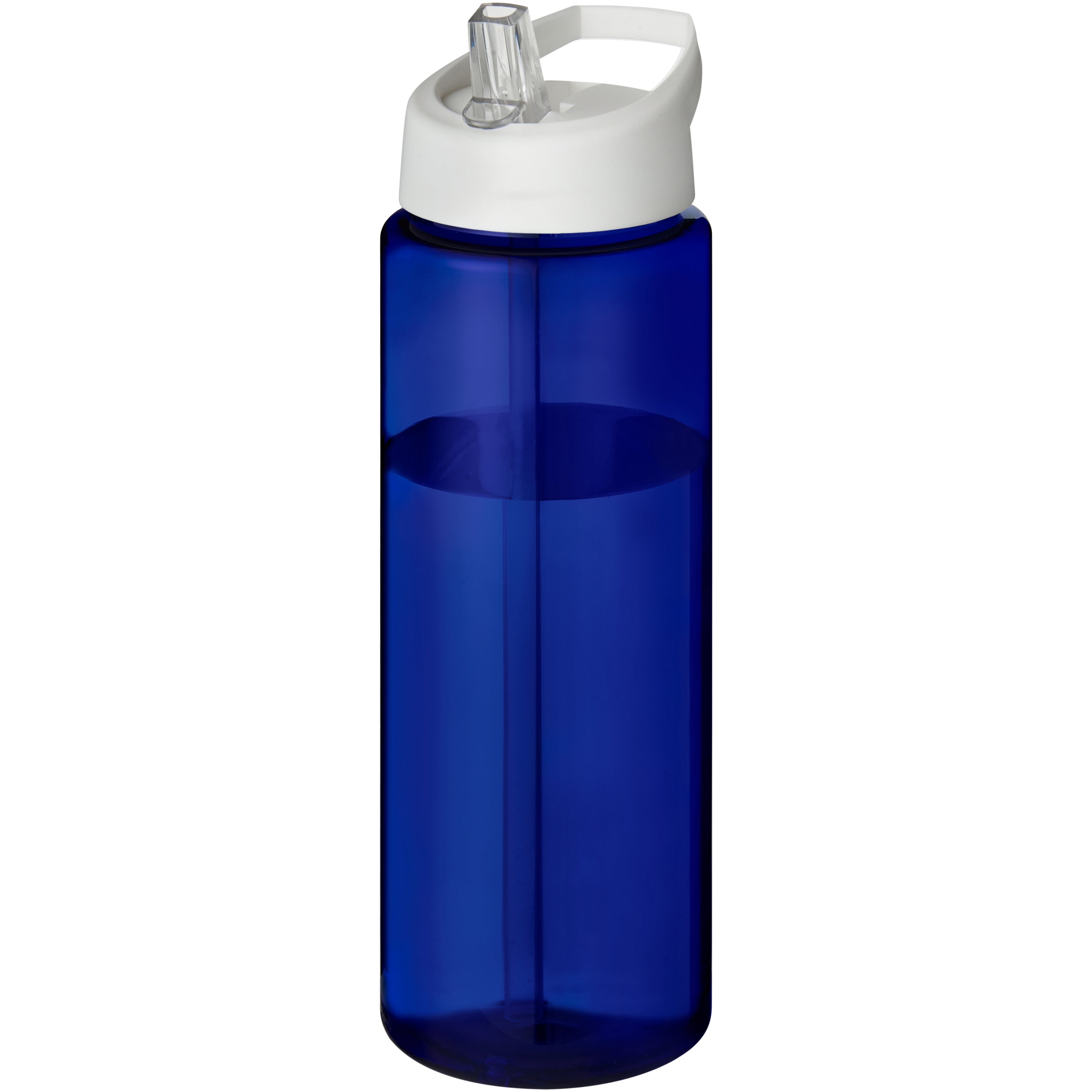 Recycled Plastic Water Bottle with Spout Lid