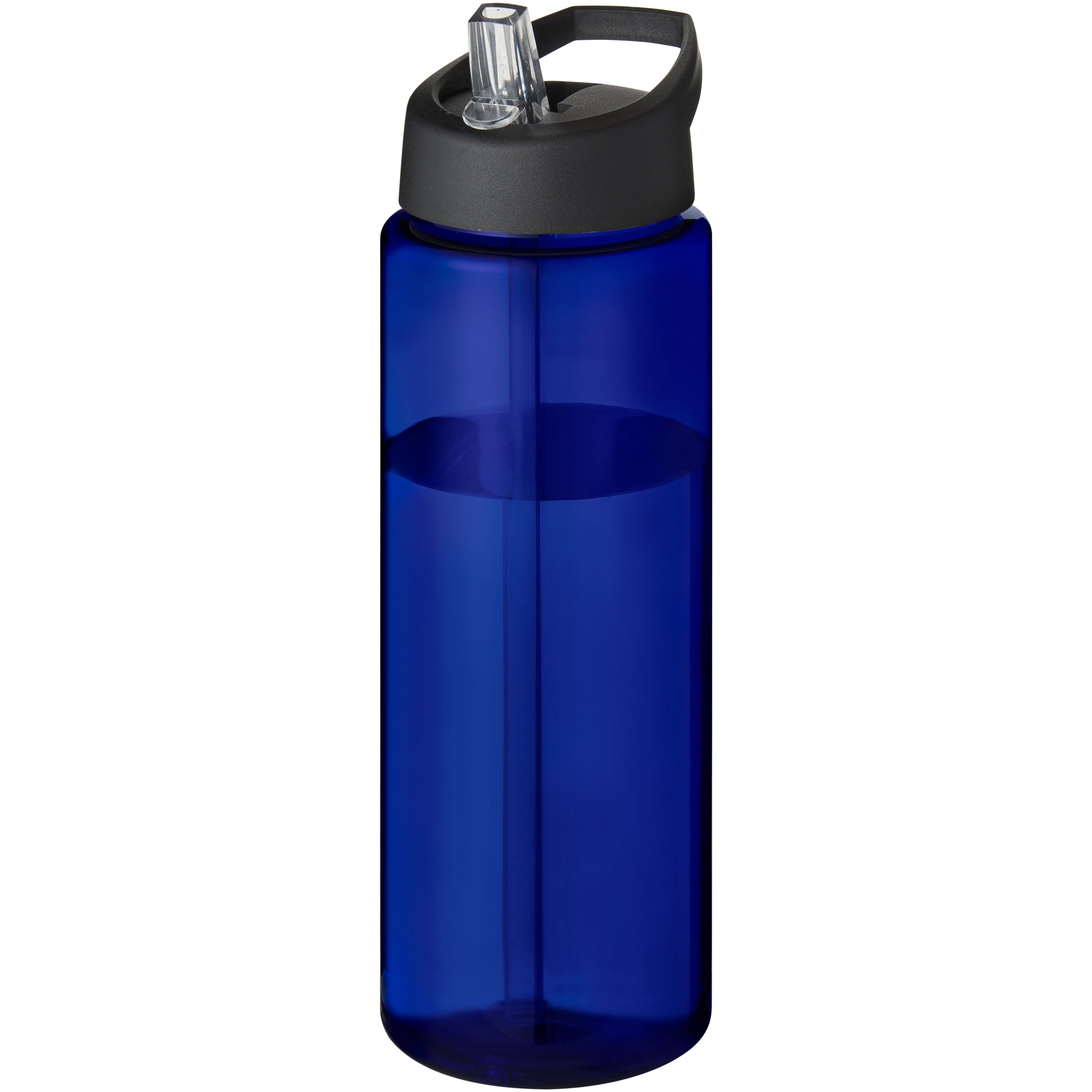 Recycled Plastic Water Bottle with Spout Lid