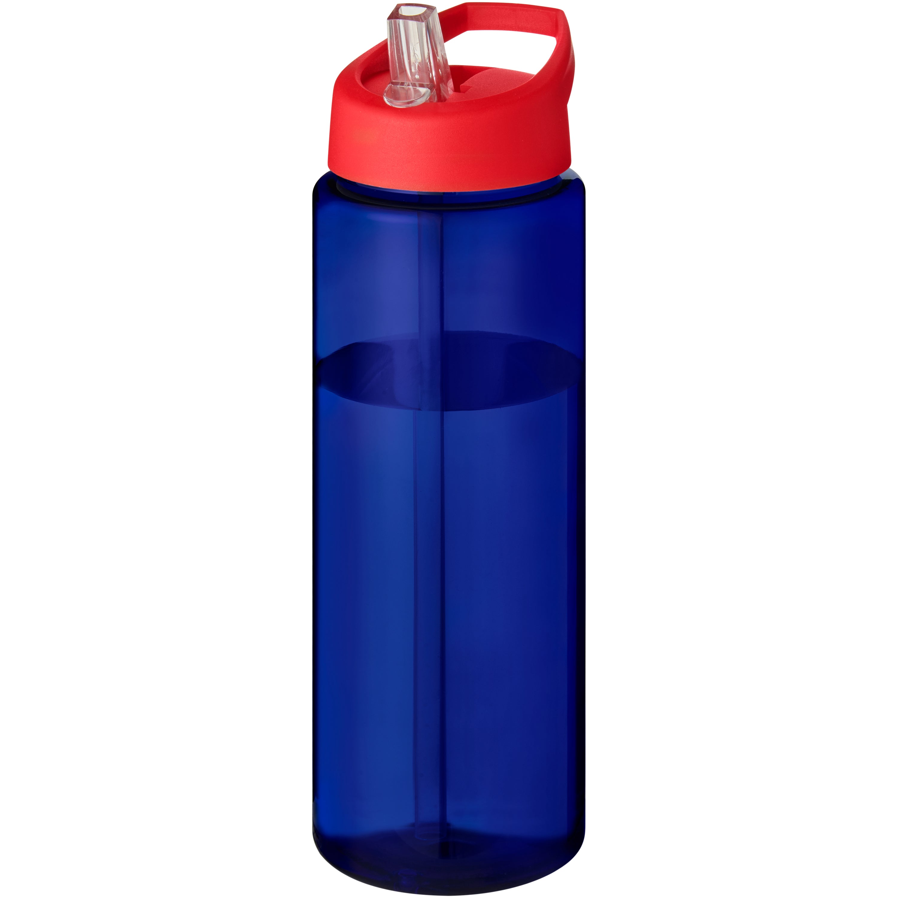 Recycled Plastic Water Bottle with Spout Lid