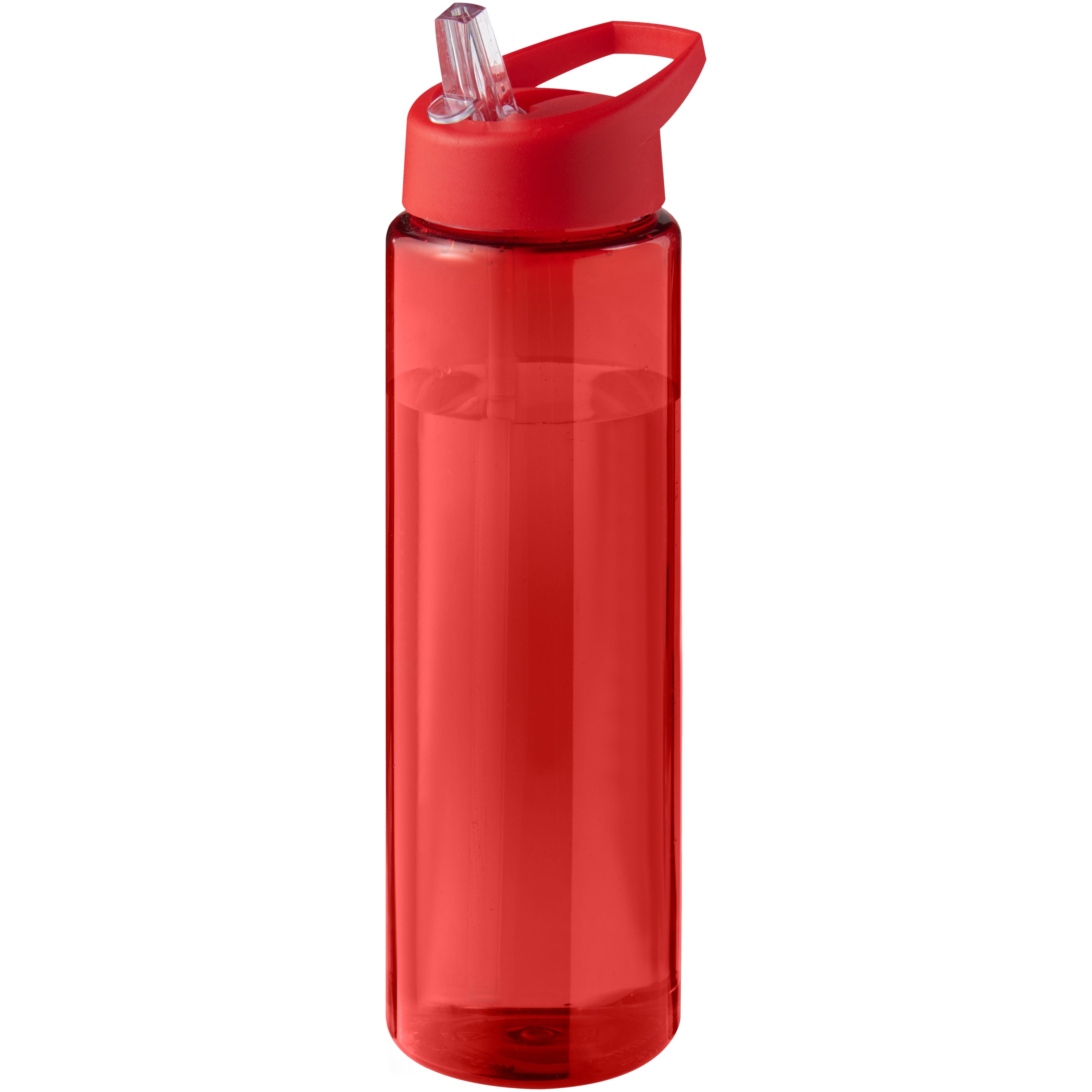 Recycled Plastic Water Bottle with Spout Lid