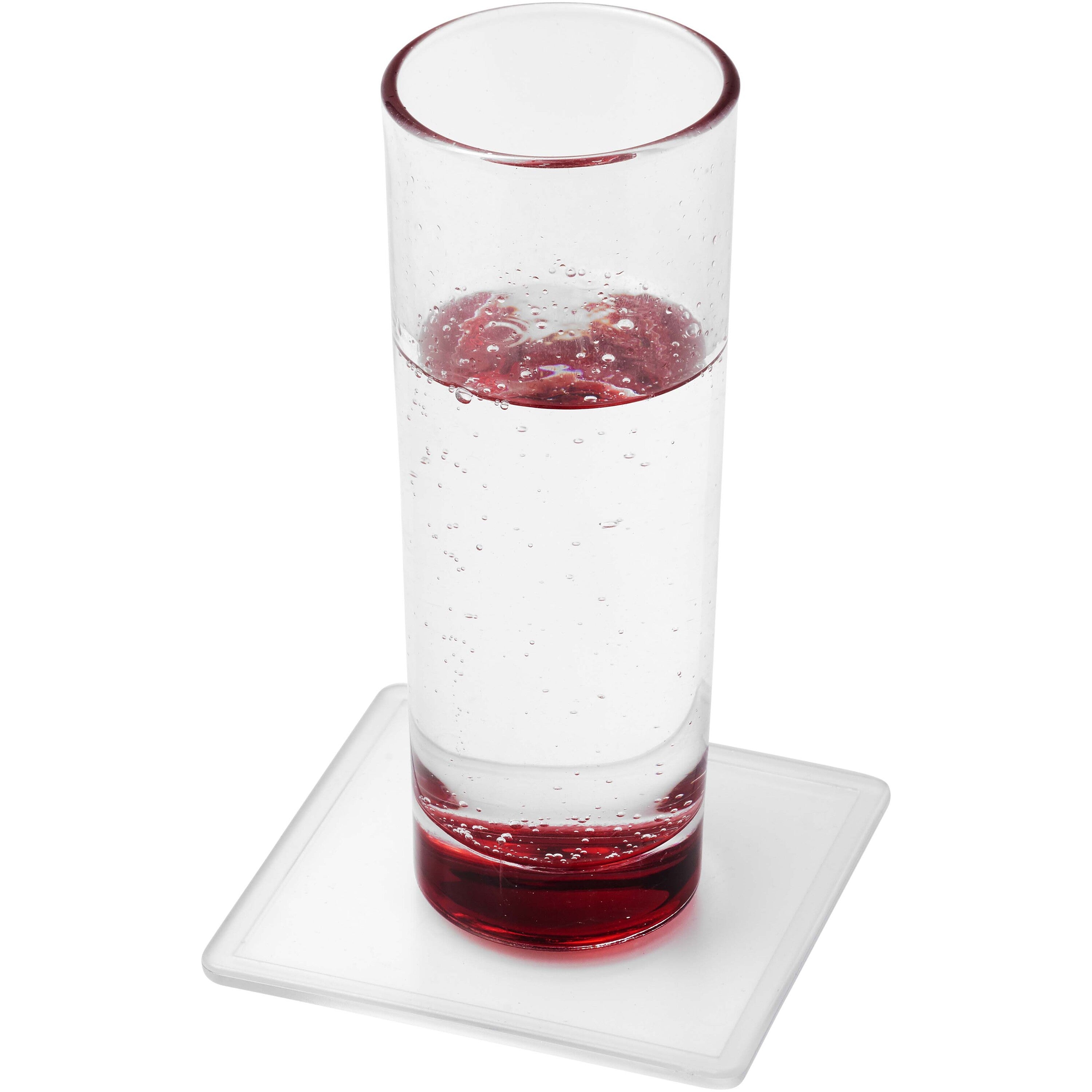 Two Part Square Plastic Coaster