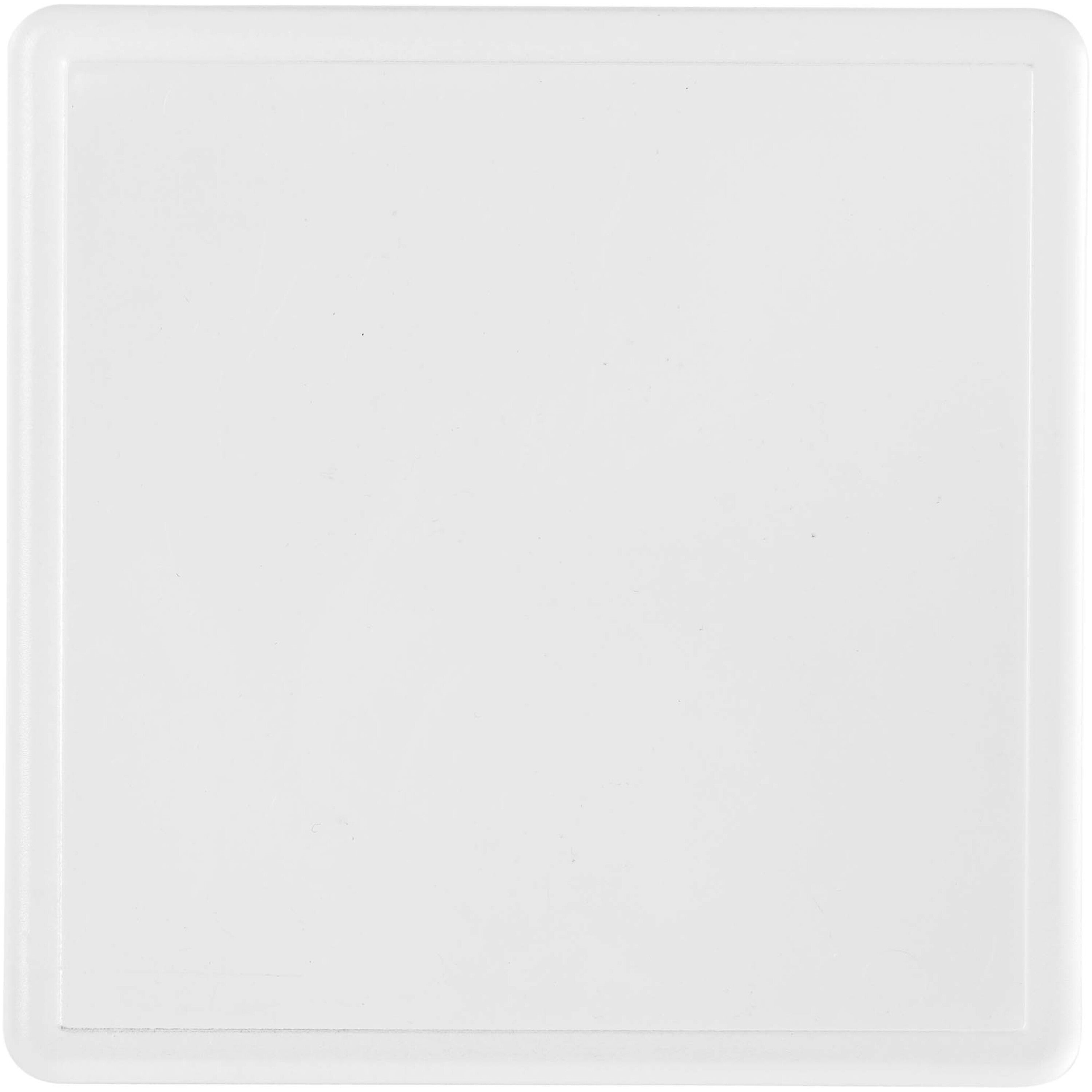 Two Part Square Plastic Coaster