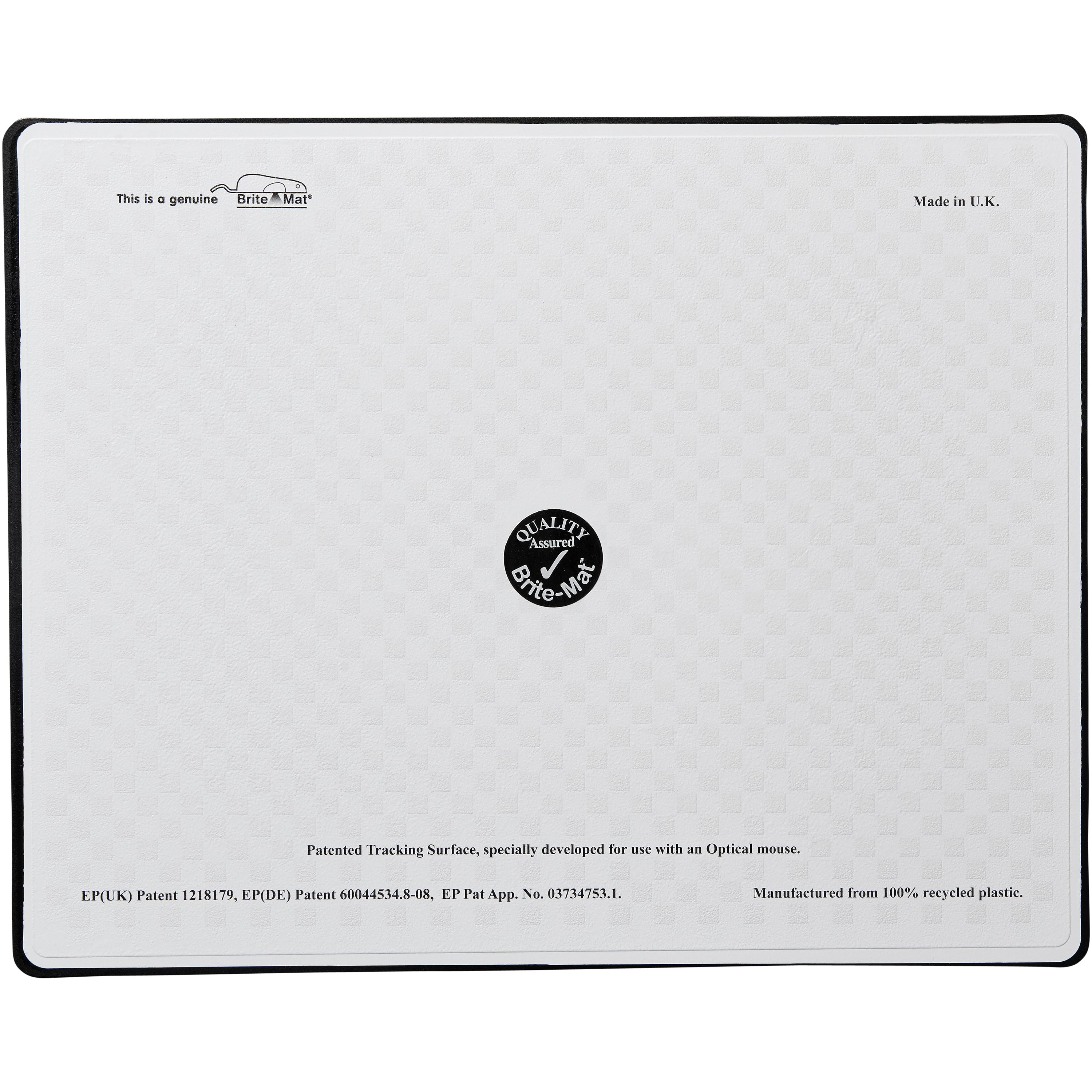 Recycled Plastic Rectangular Mouse Mat