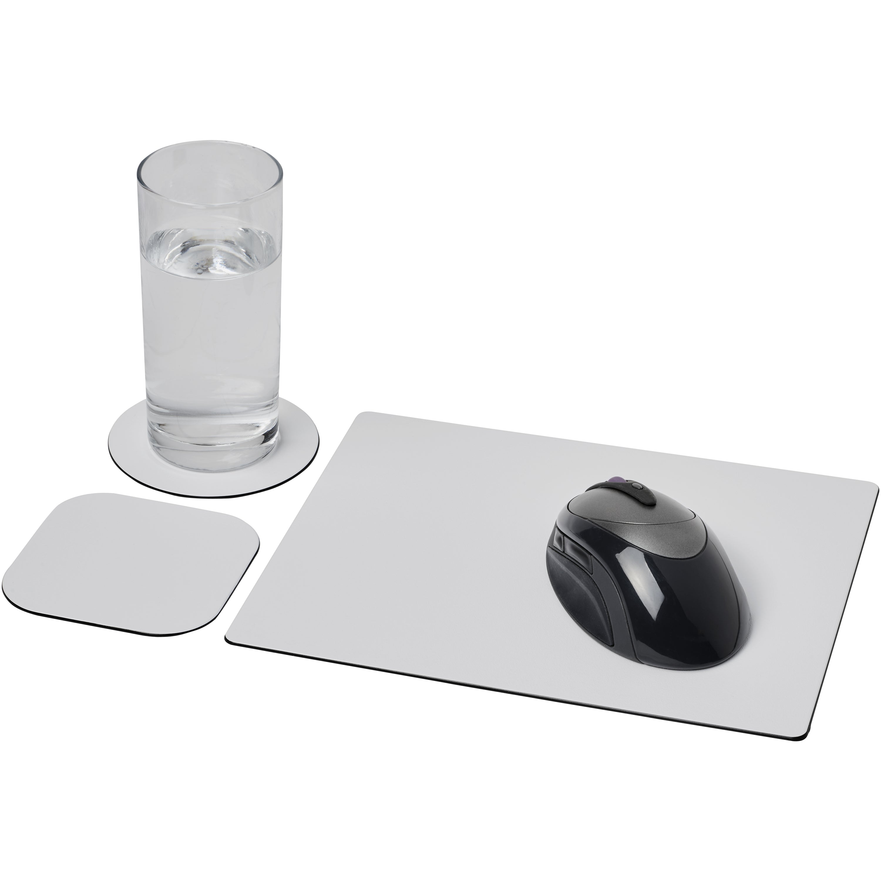 Mouse Mat and Twin Coaster Set