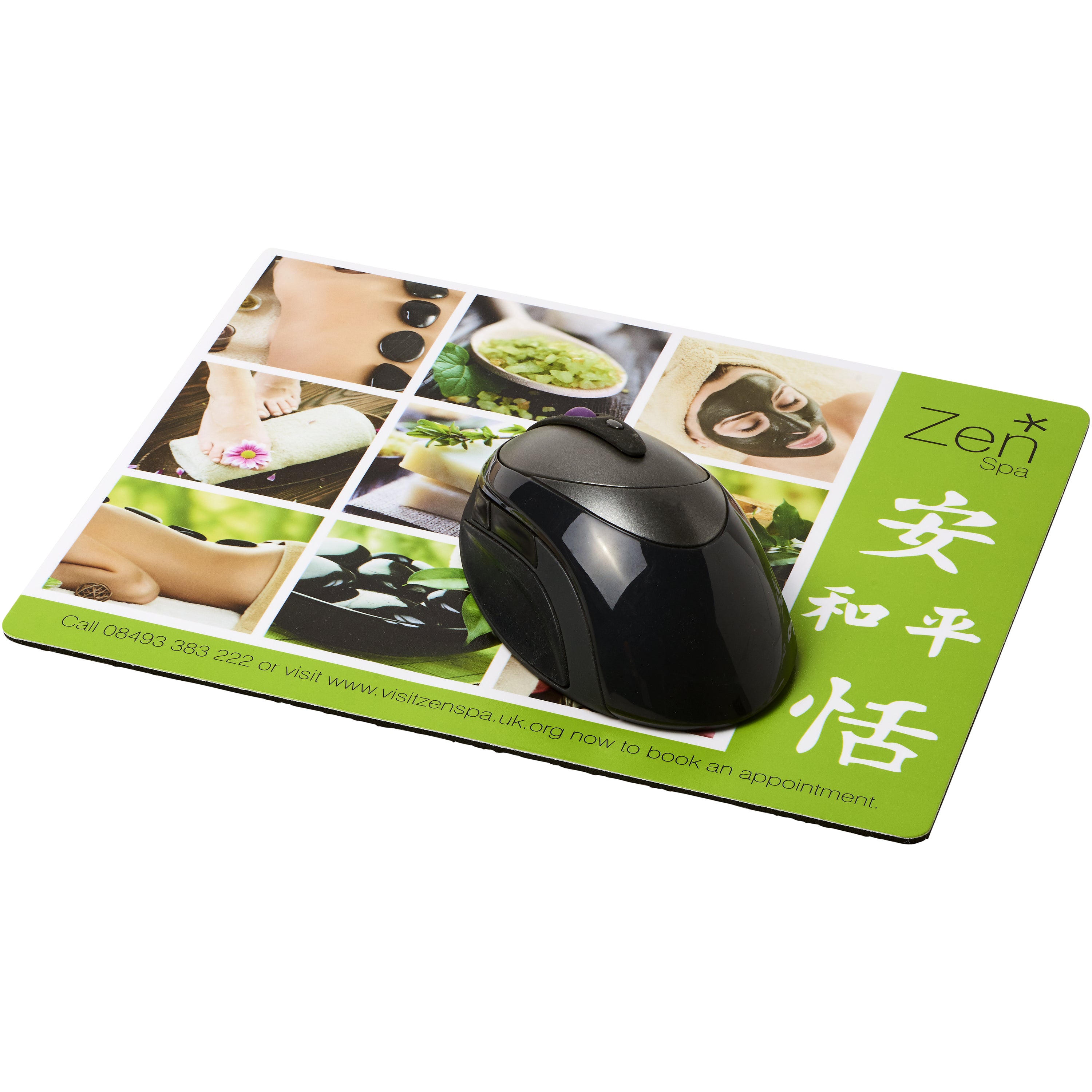 Q-Mat Rectangular Mouse Mat with Foam Base