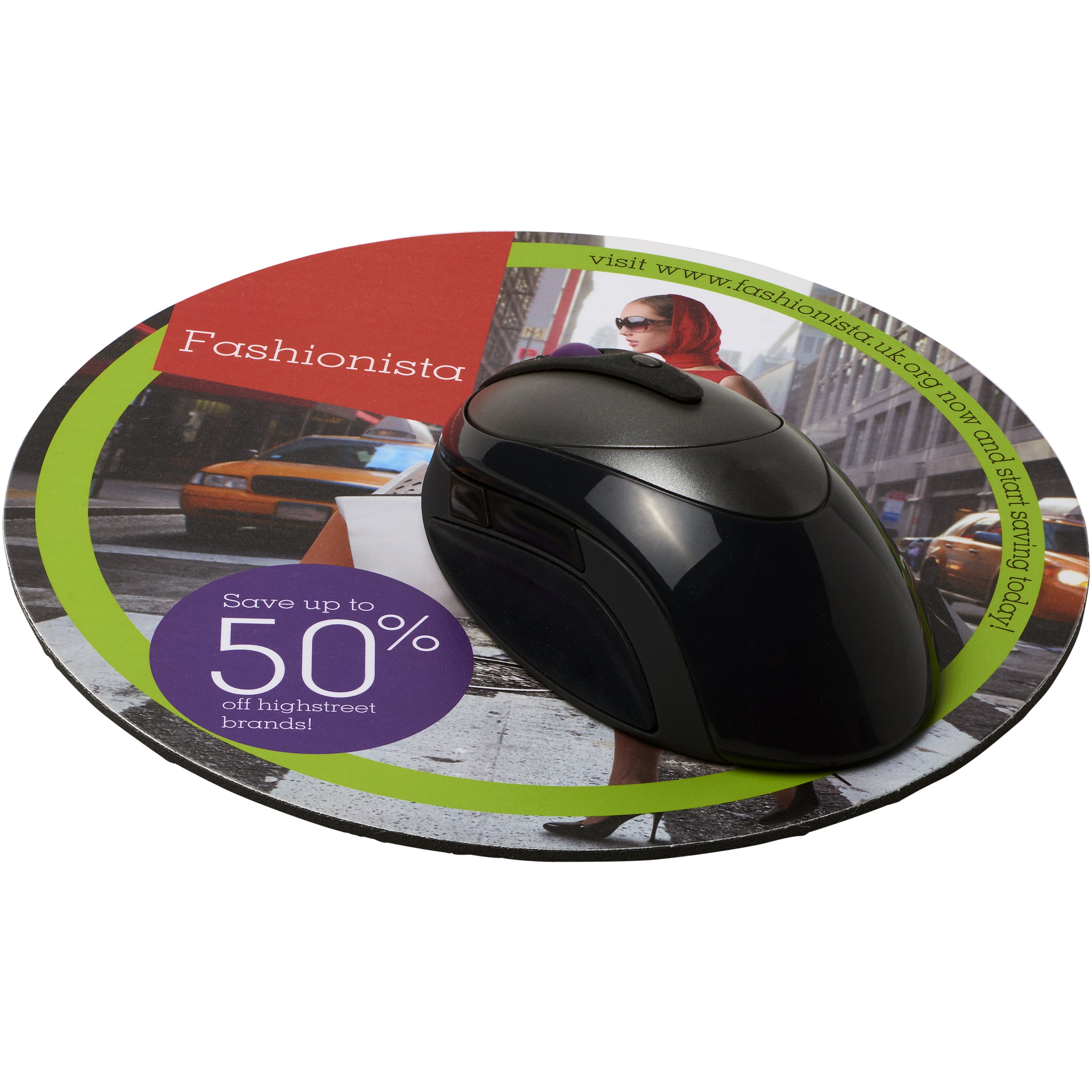 Q-Mat Round Mouse Pad