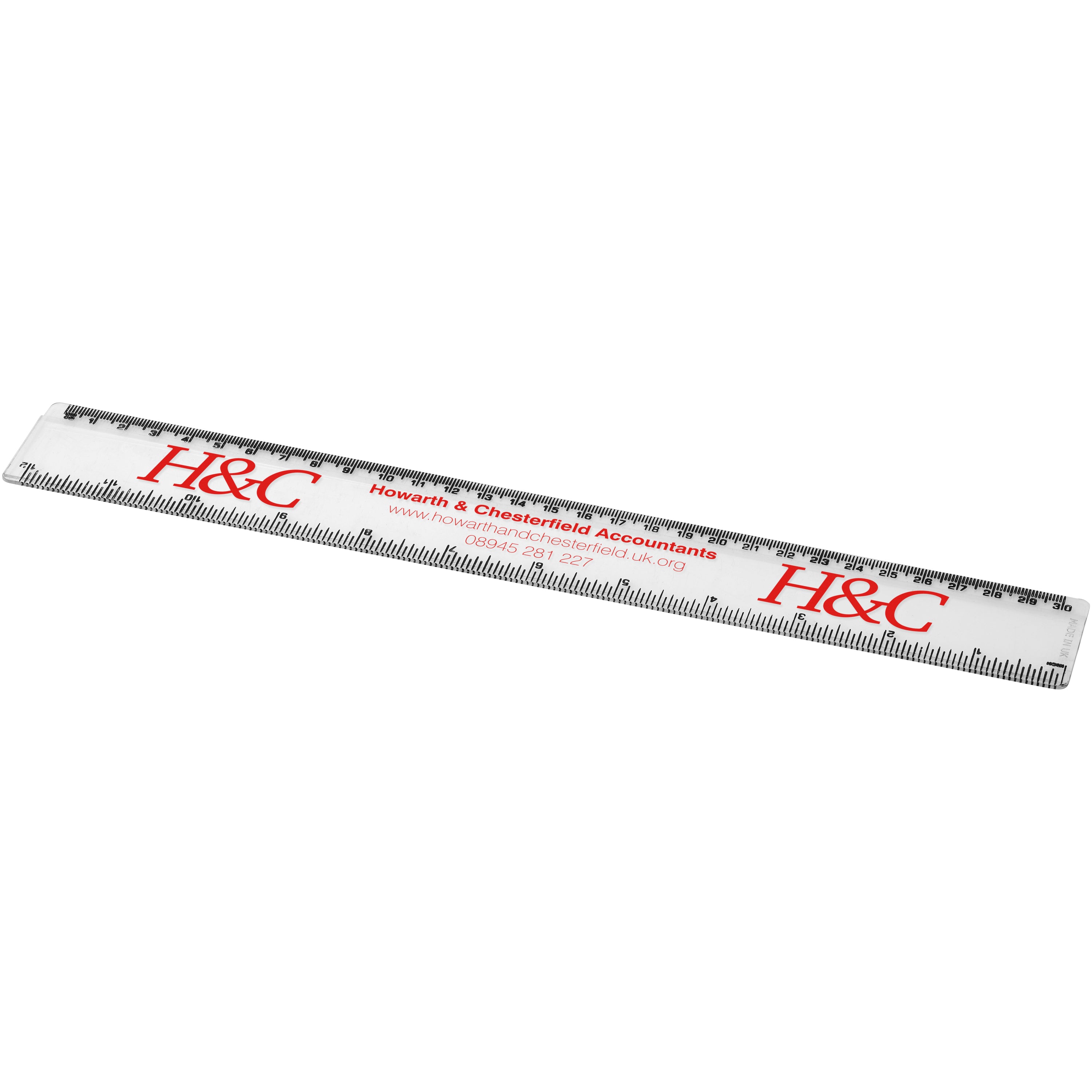 Renzo 30cm Plastic Ruler