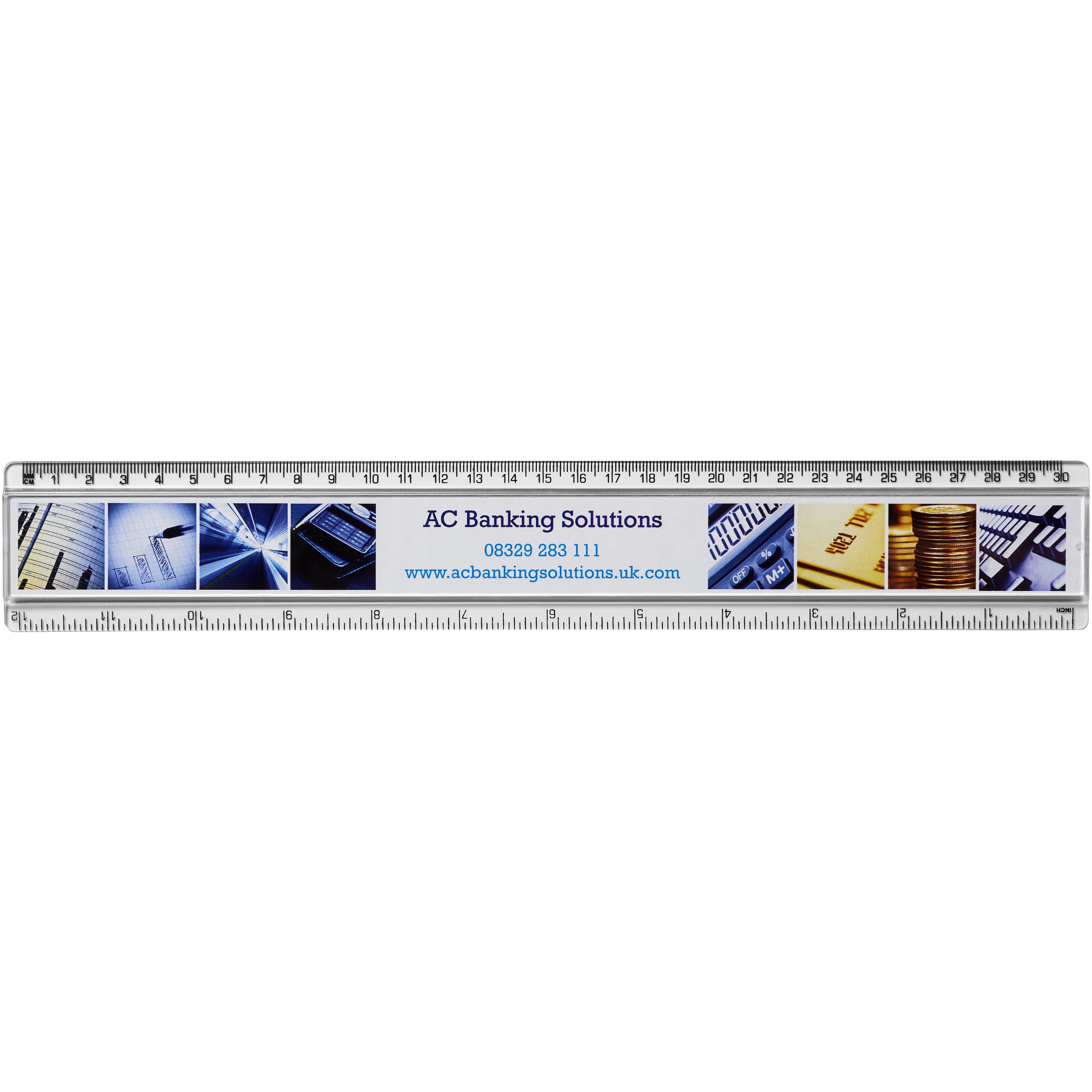 Ellison 30cm Paper Insert Plastic Ruler