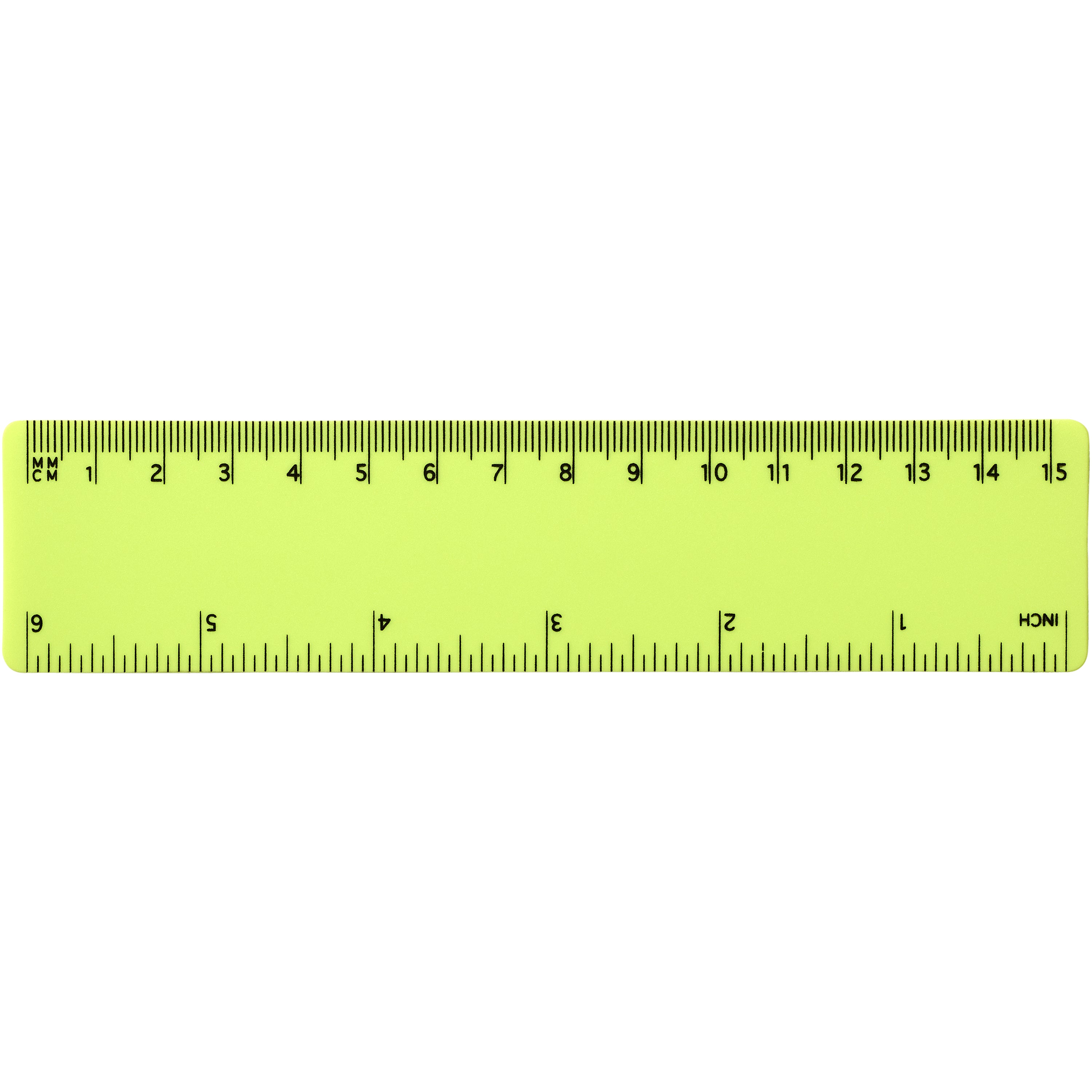 Flexible Lightweight 15cm Plastic ruler
