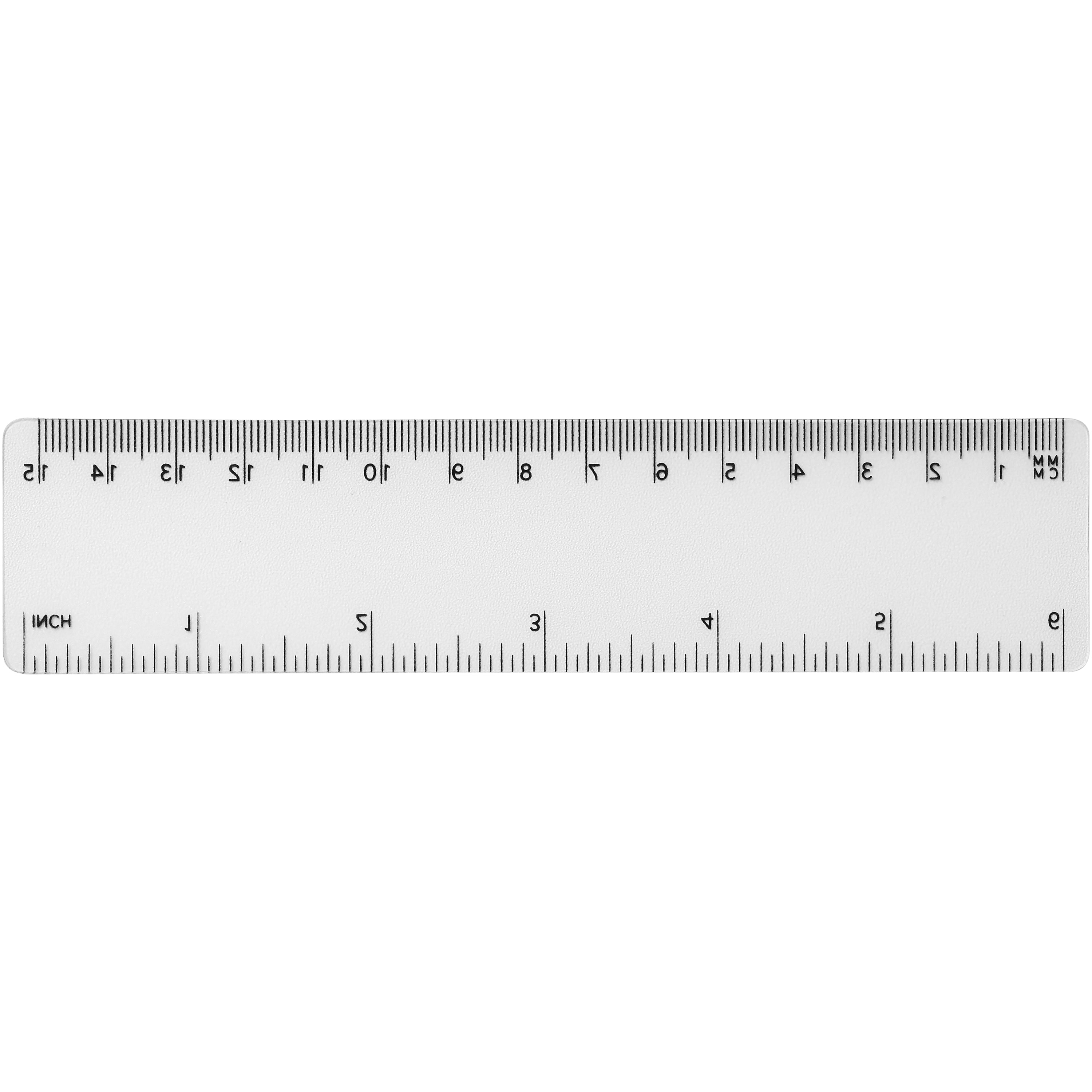 Flexible Lightweight 15cm Plastic ruler