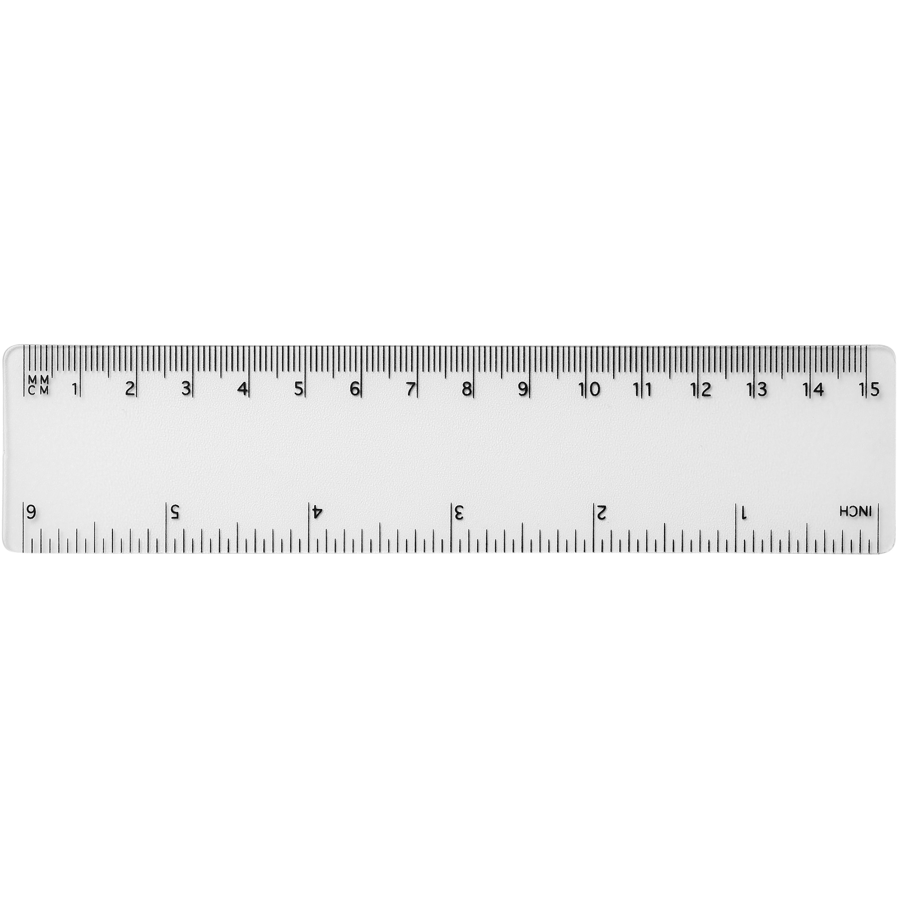 Flexible Lightweight 15cm Plastic ruler
