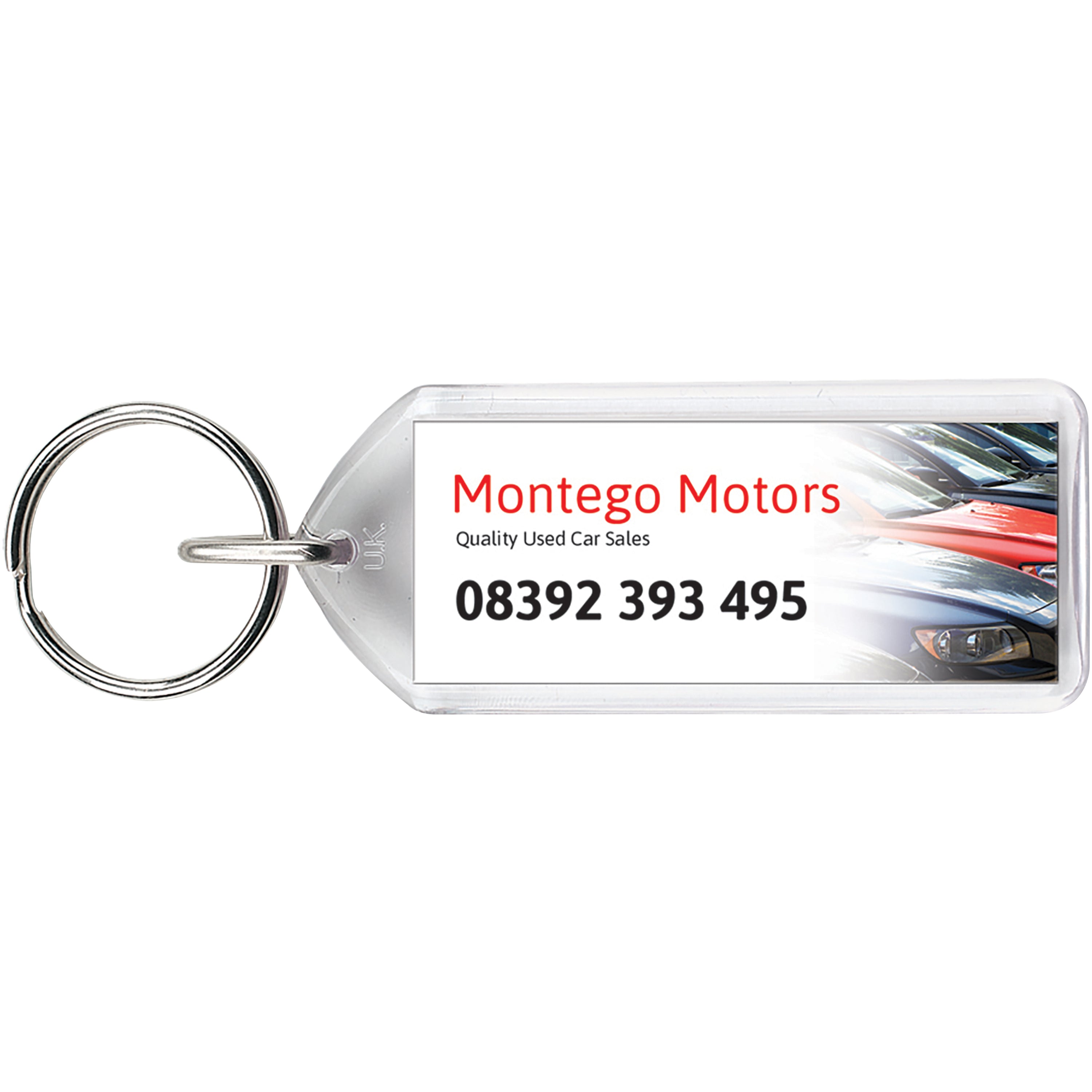 Stein Reopenable Rectangular Keyring
