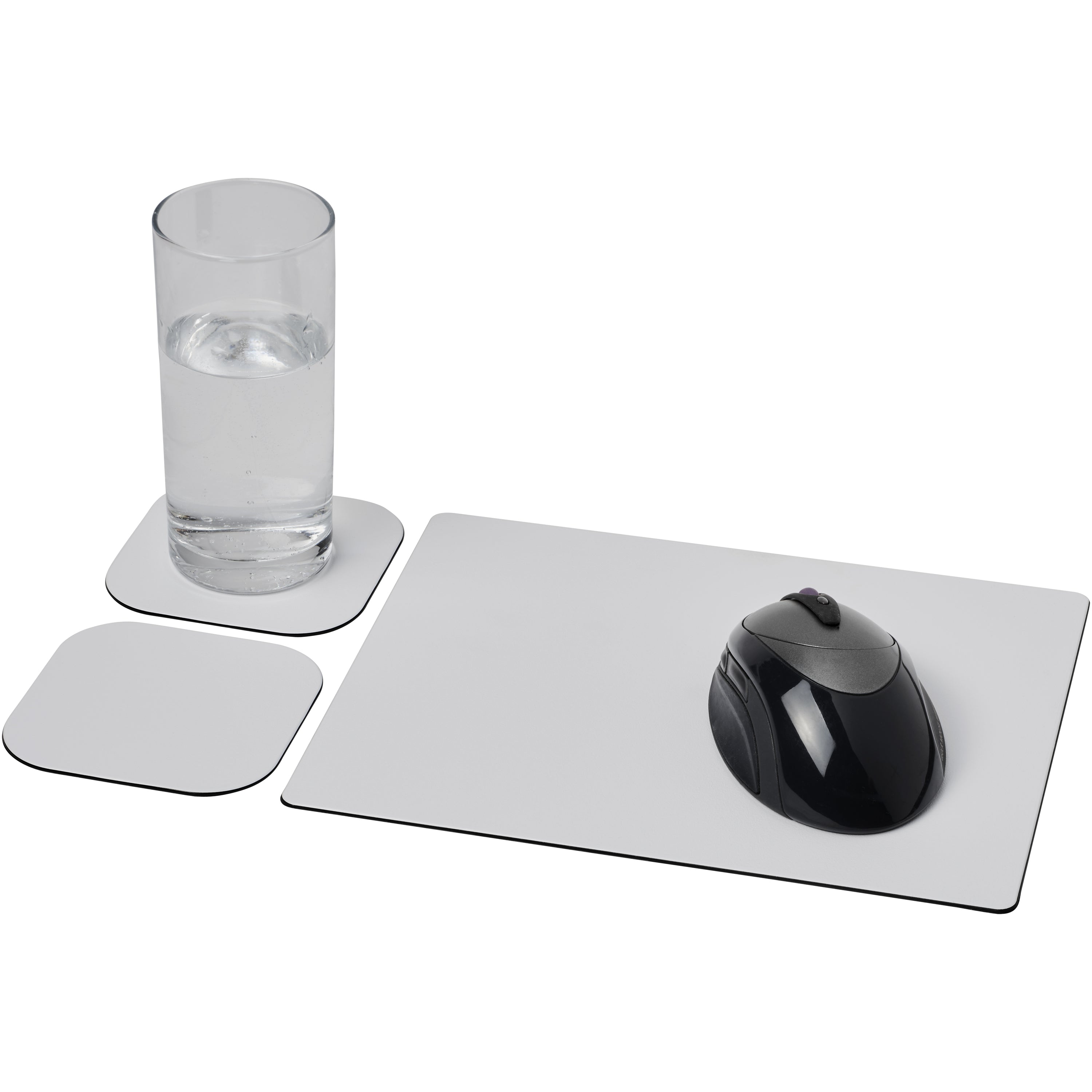 Mouse Mat and Square Coaster Set