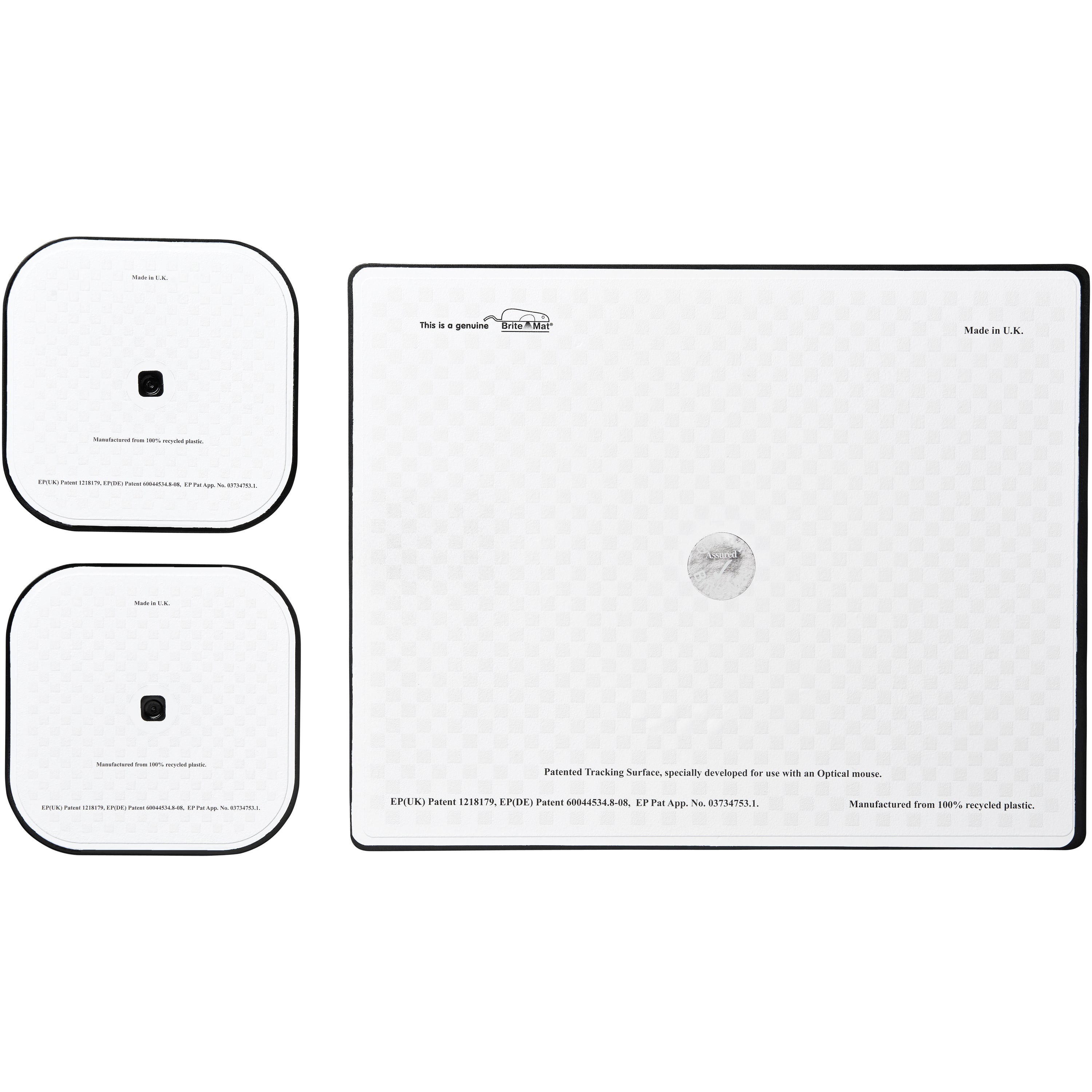Mouse Mat and Square Coaster Set