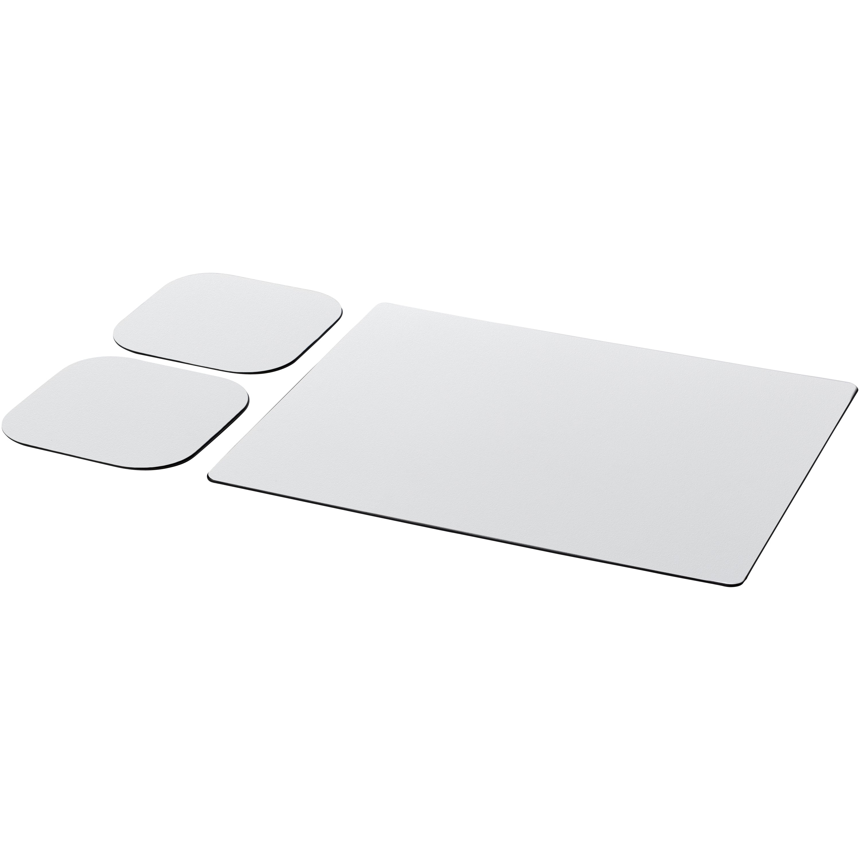 Mouse Mat and Square Coaster Set