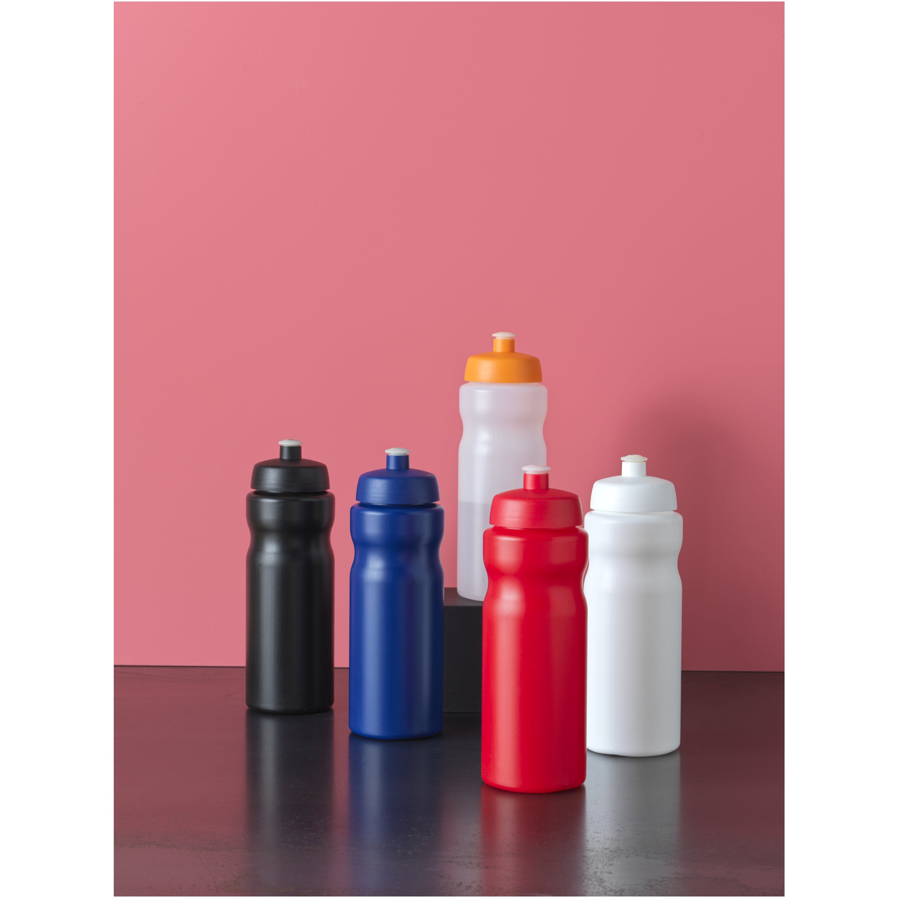 Push Pull Sports Water Bottle