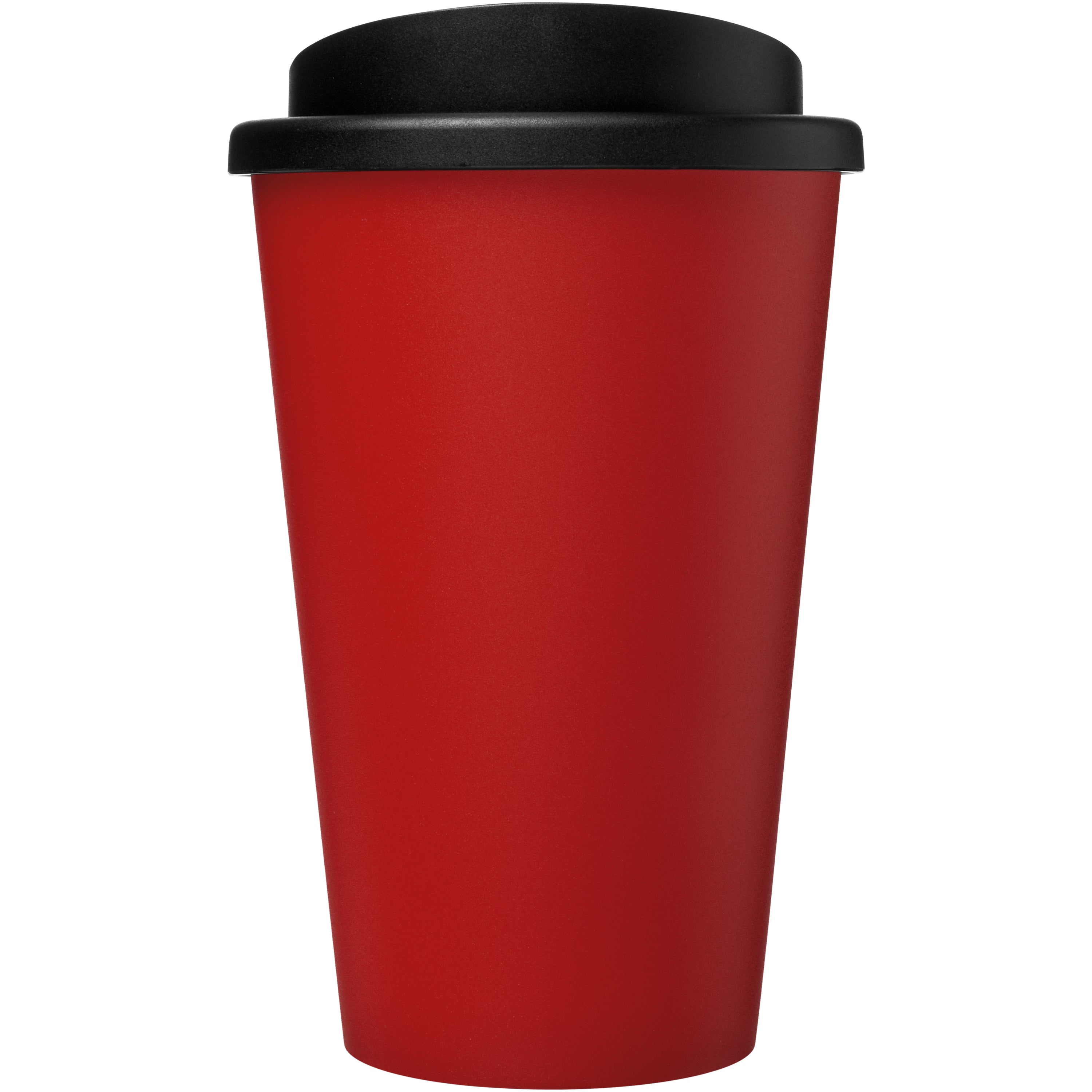 Recycled Double Walled Black Lid Tumbler