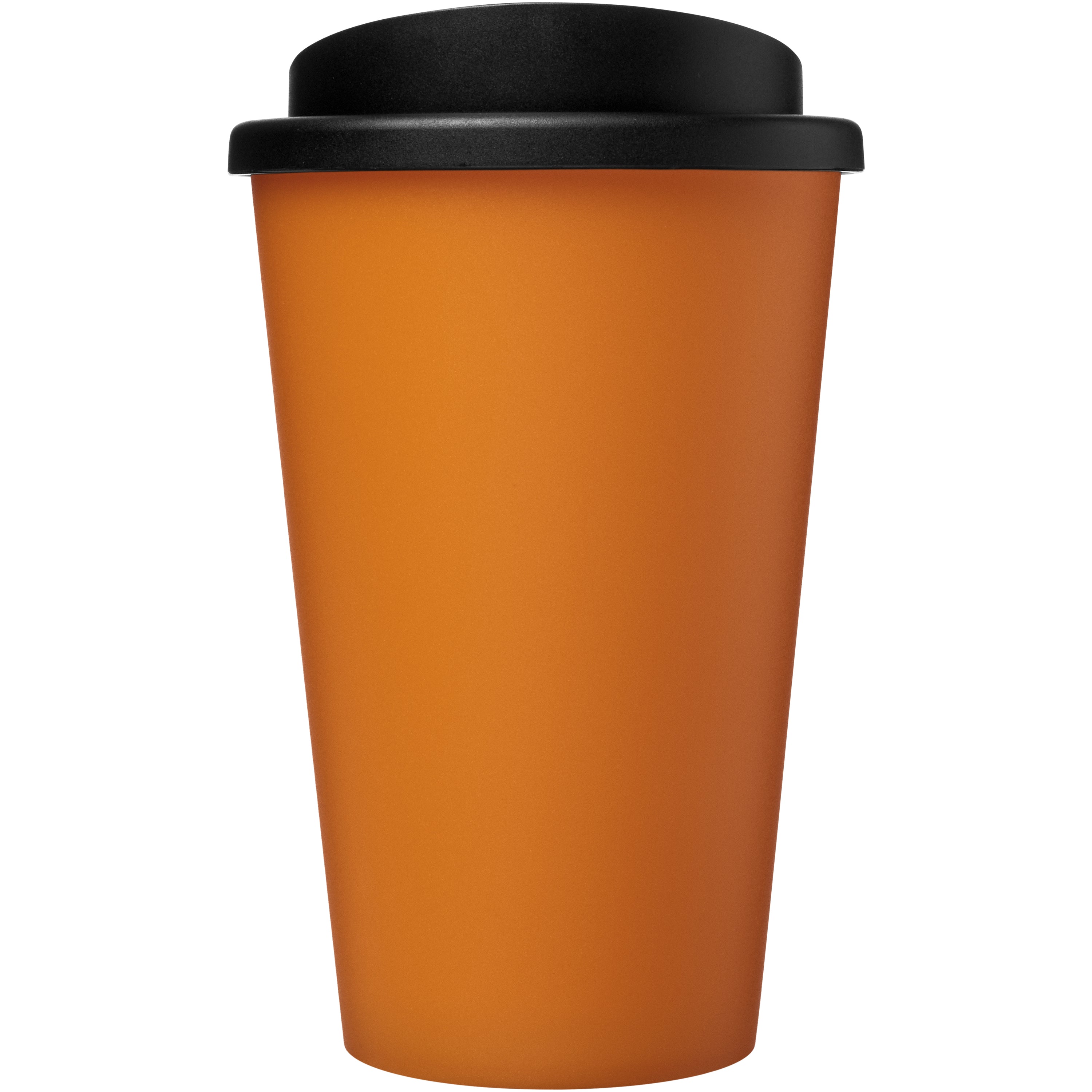 Recycled Double Walled Black Lid Tumbler