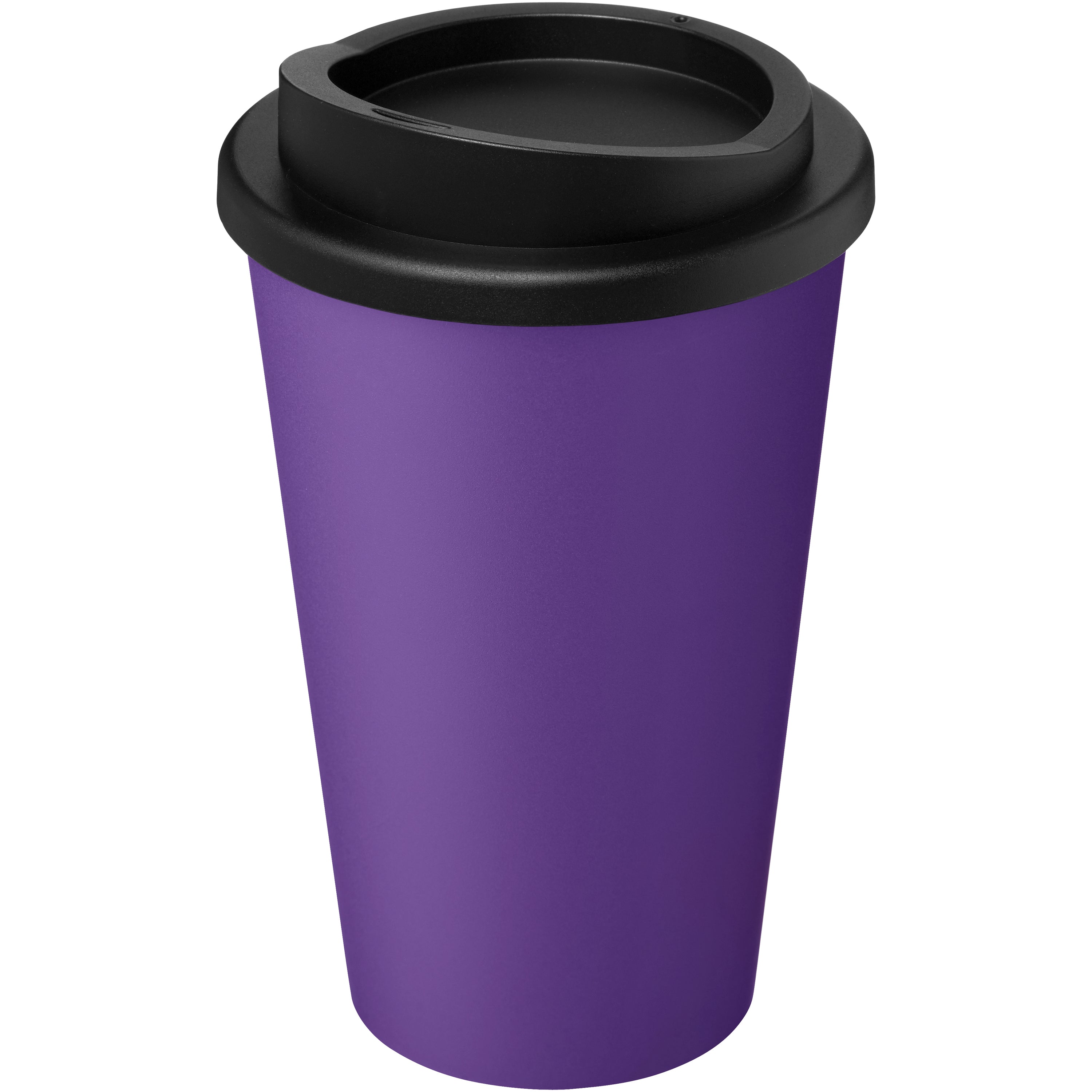 Recycled Double Walled Black Lid Tumbler
