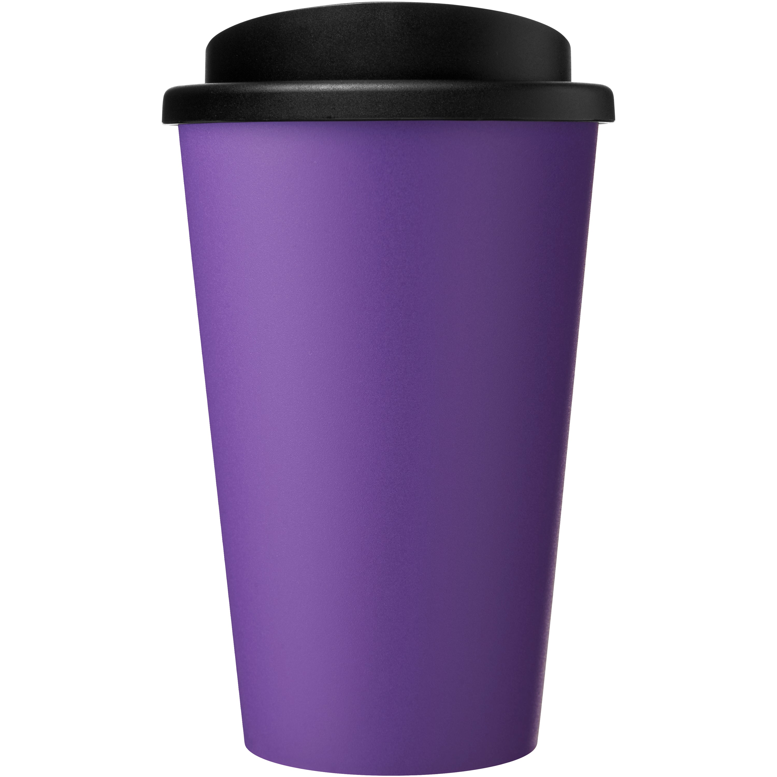 Recycled Double Walled Black Lid Tumbler