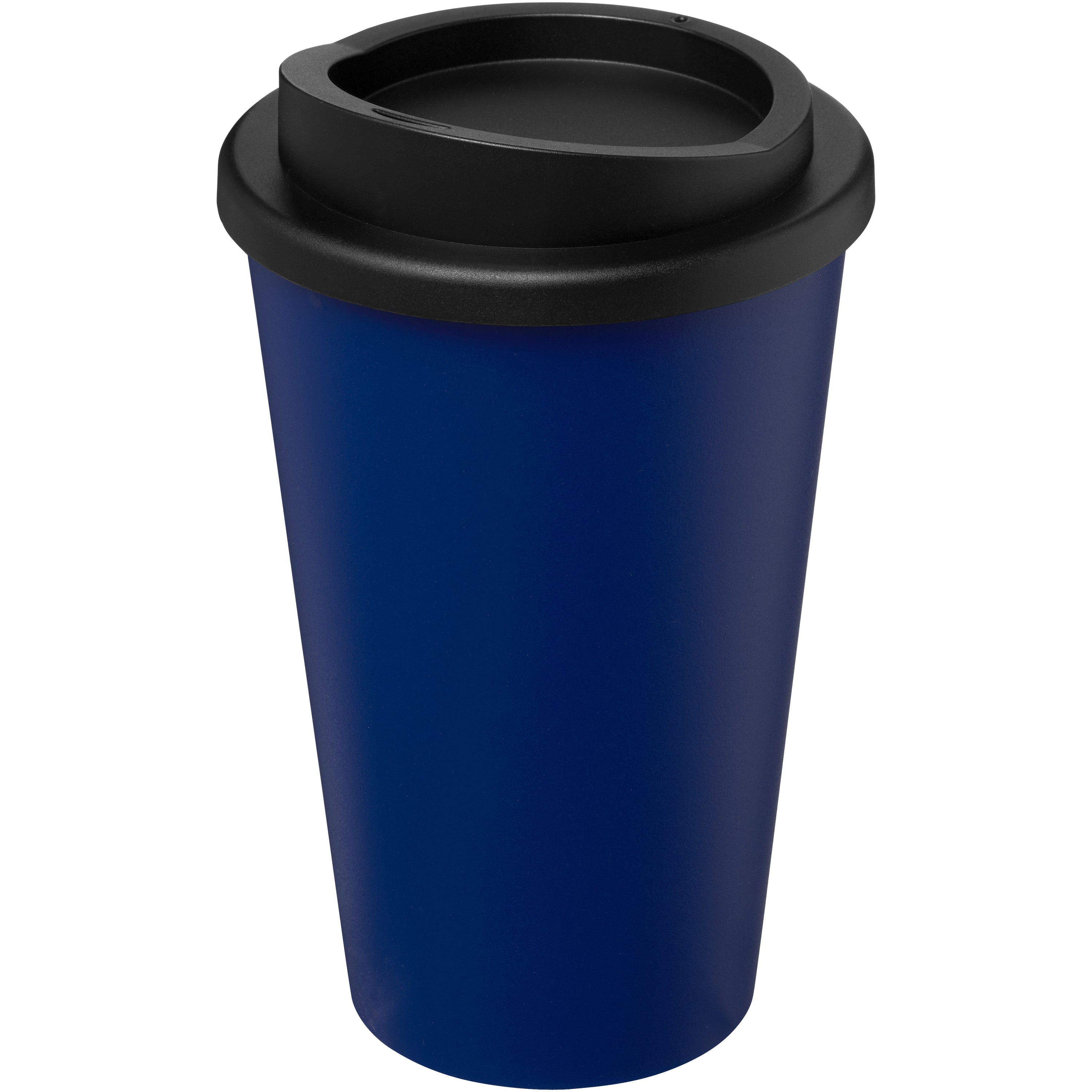 Recycled Double Walled Black Lid Tumbler