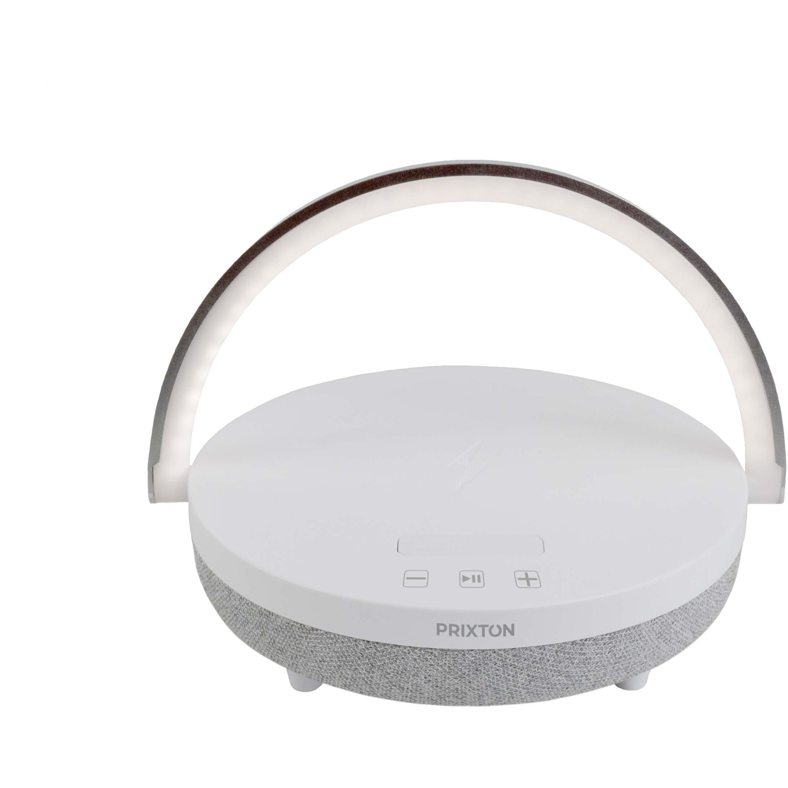 4-in-1 Wireless Speaker with LED light and Wireless Charger