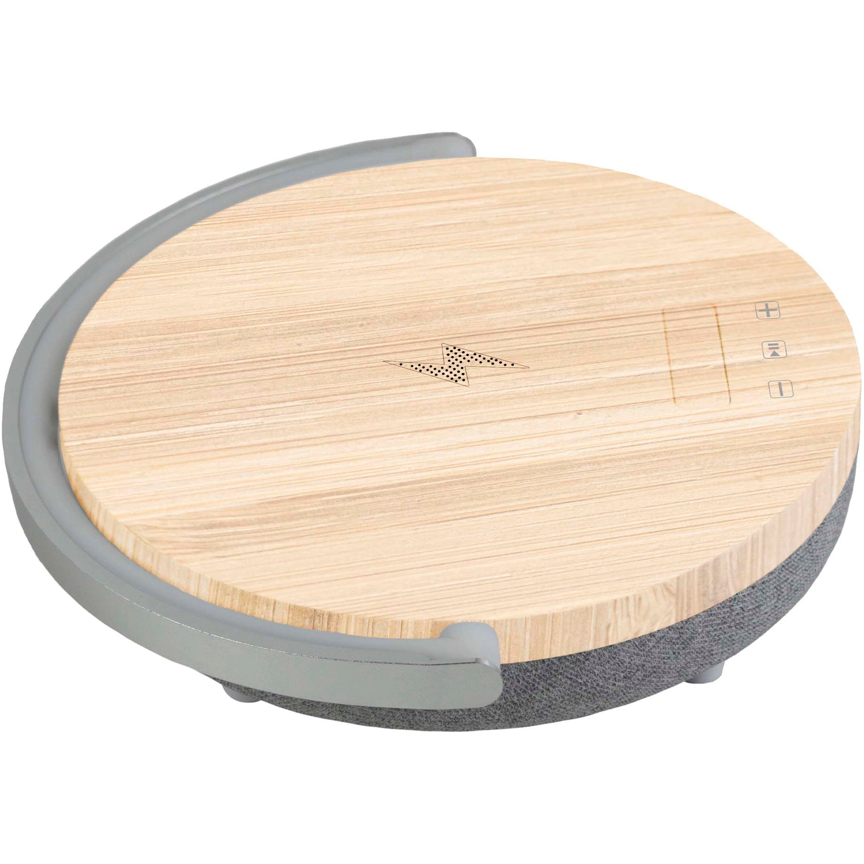 4-in-1 Wireless Speaker with LED light and Wireless Charger