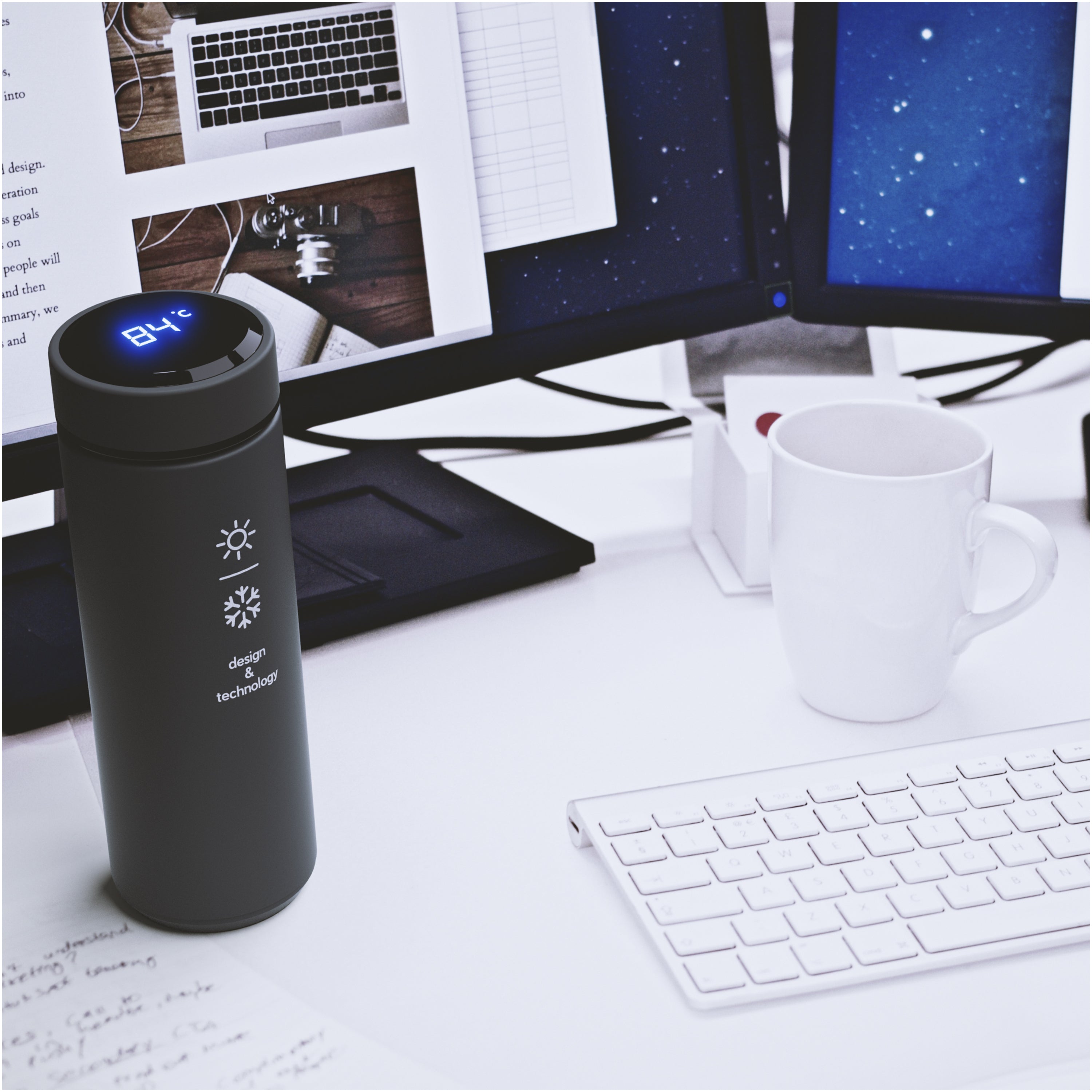 SCX Design Insulated Smart Bottle