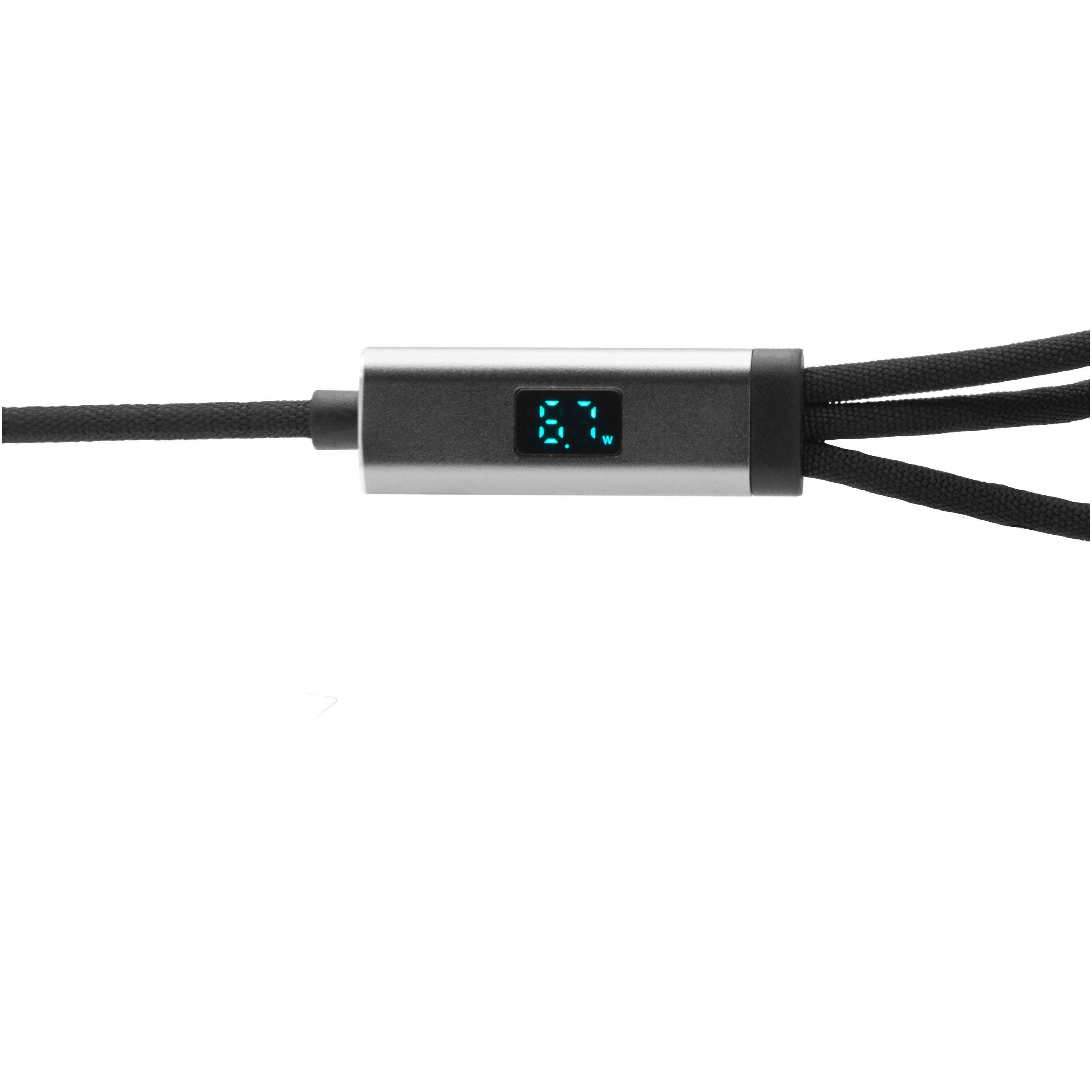 5-in-1 Recycled Plastic Ultra Fast Charging Cable