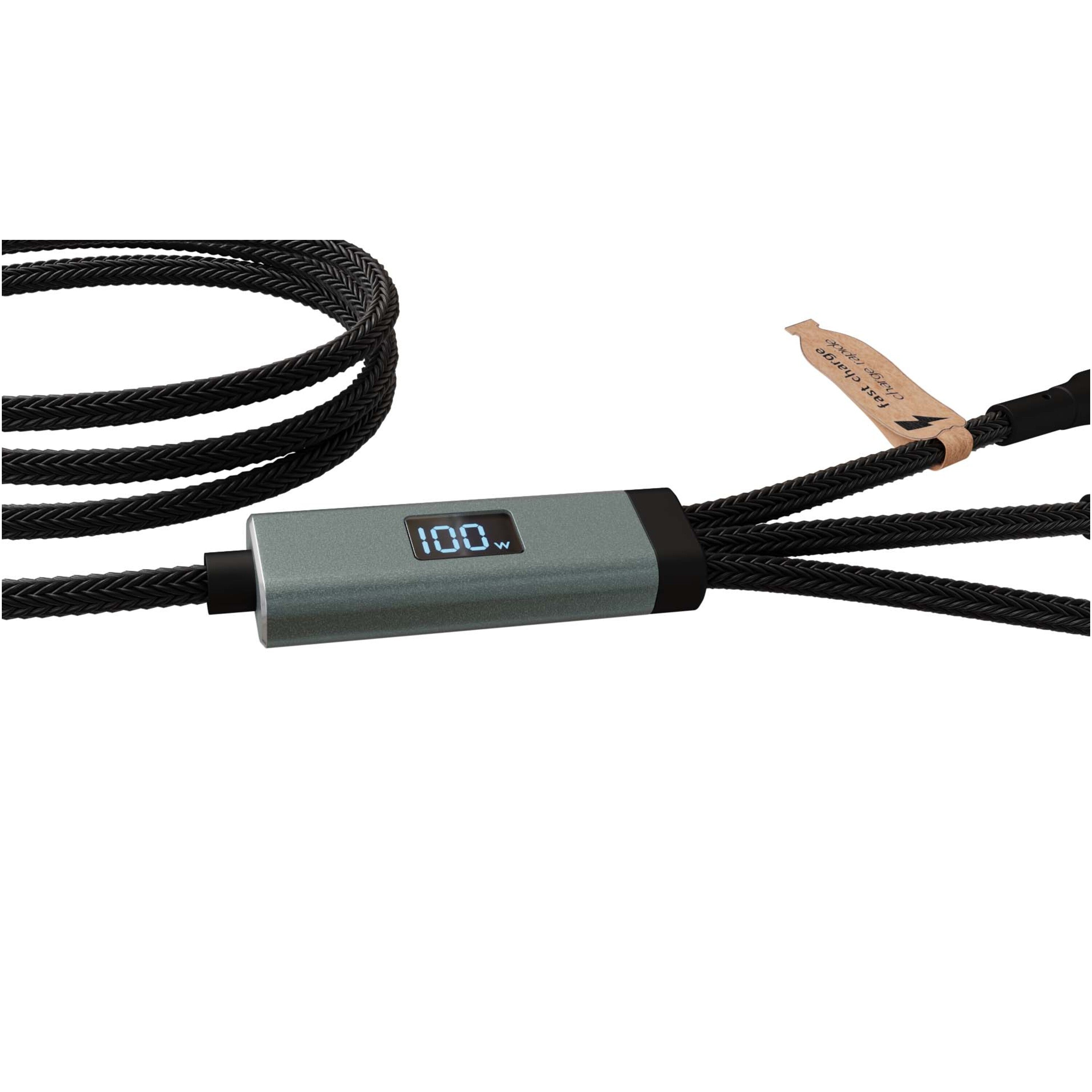 5-in-1 Recycled Plastic Ultra Fast Charging Cable