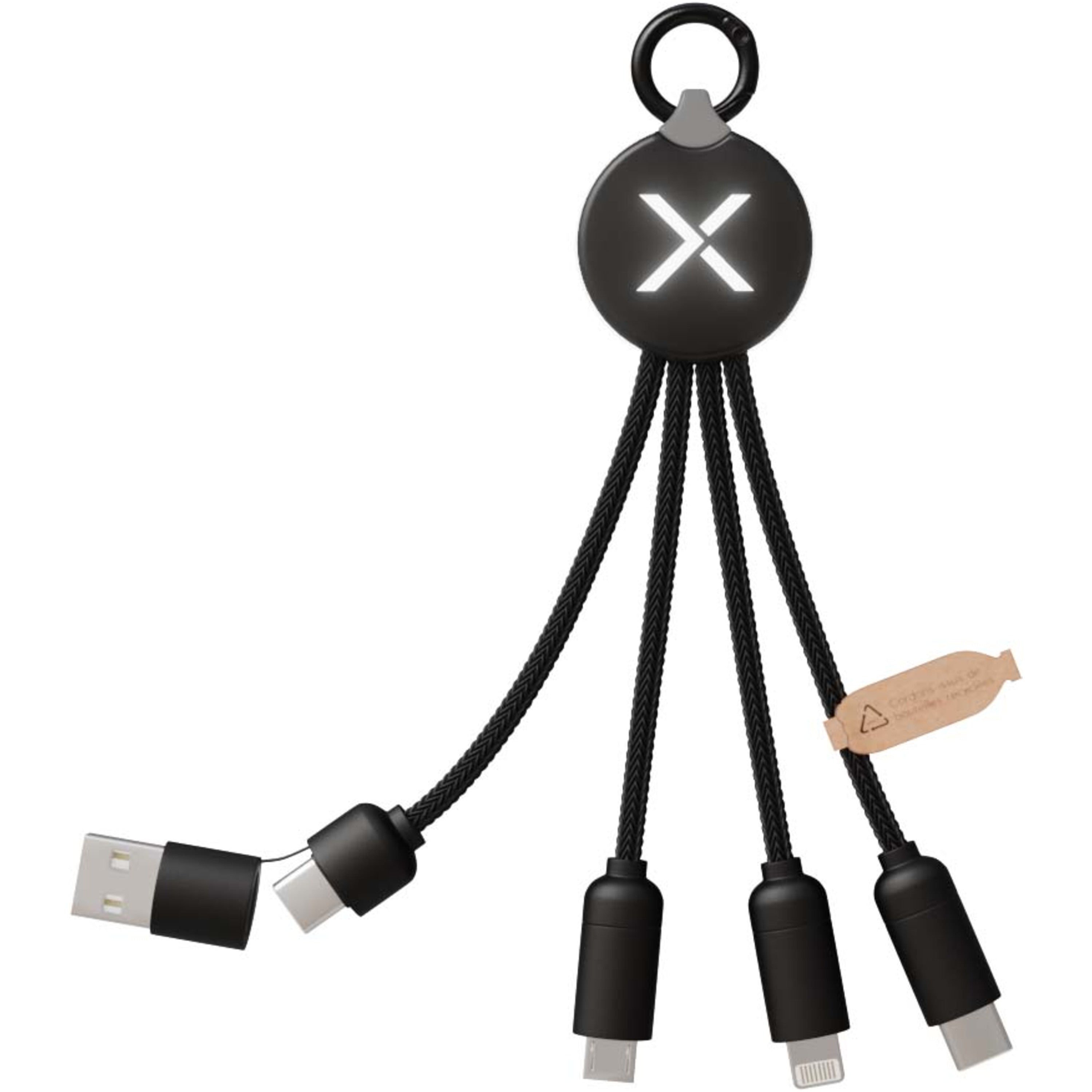 SCX Design Recycled Plastic Charging Cable