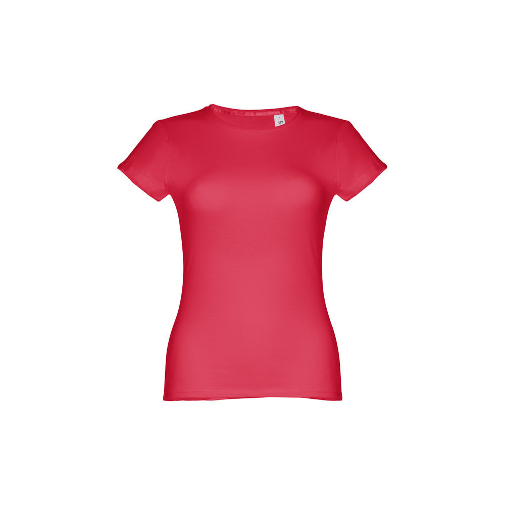 Thc Sofia. Women's Fitted Short Sleeve Cotton T-Shirt