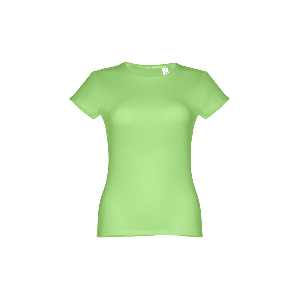 Thc Sofia. Women's Fitted Short Sleeve Cotton T-Shirt