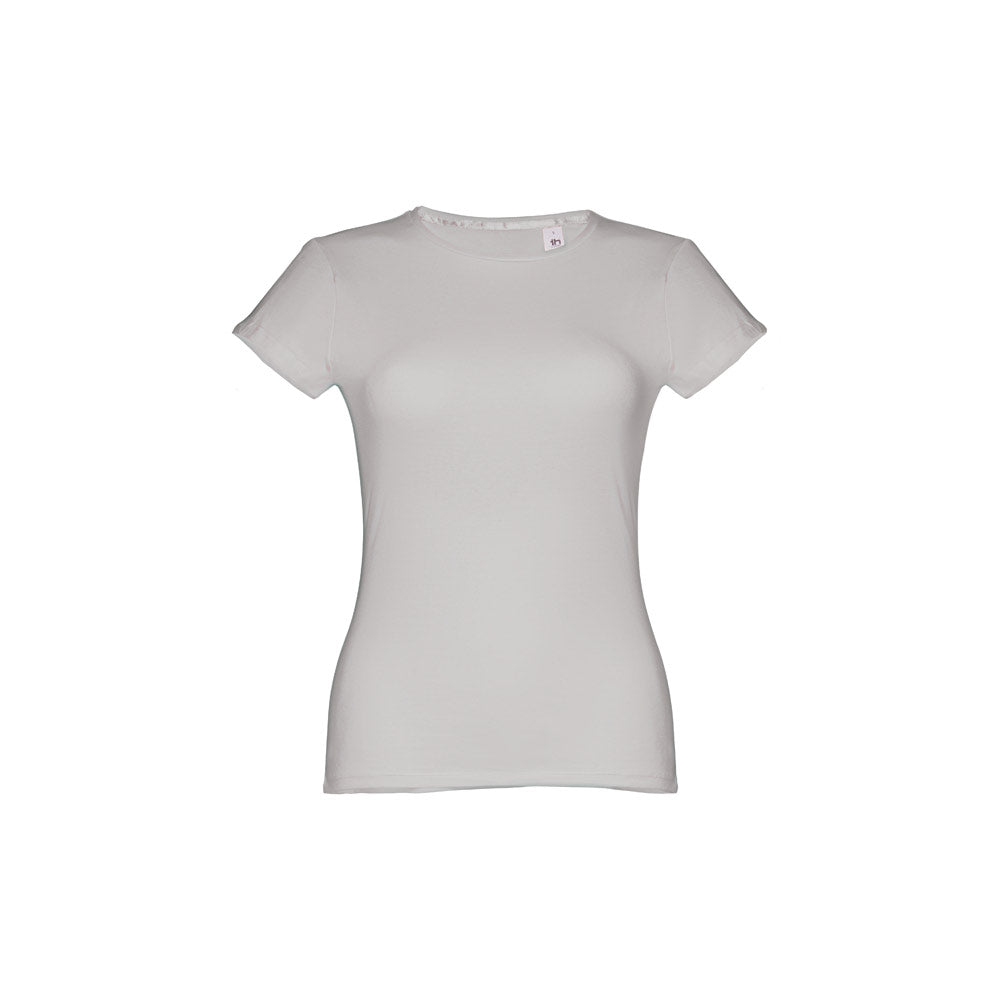 Thc Sofia. Women's Fitted Short Sleeve Cotton T-Shirt