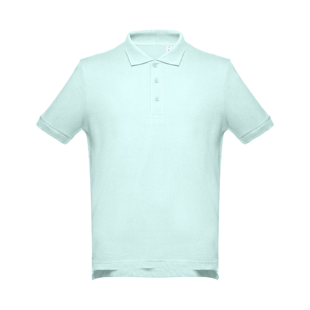 Thc Adam. Men's Short-Sleeved Cotton Polo Shirt