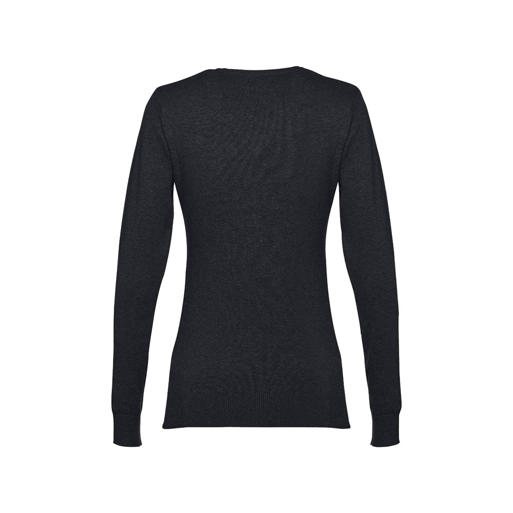 Thc Milan Women. V-Neck Pullover For Women In Cotton And Polyamide