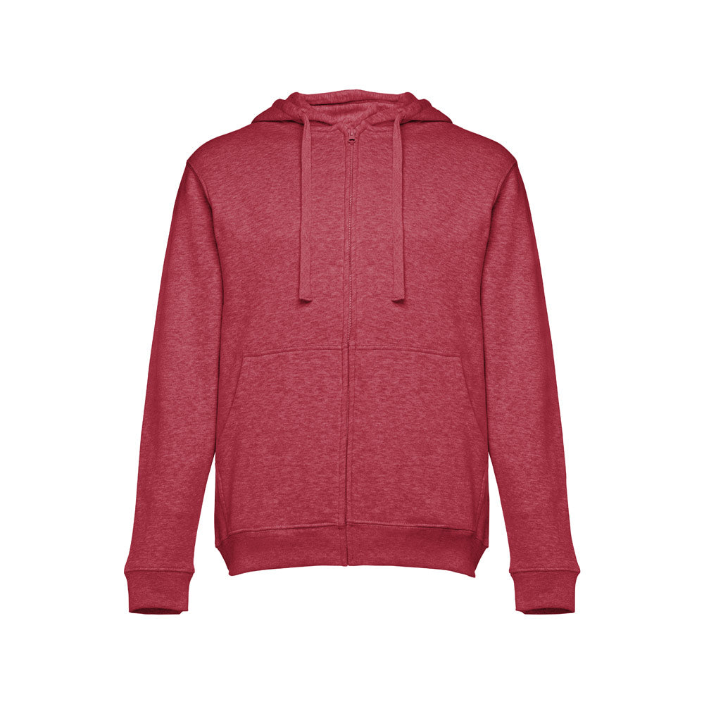 Thc Amsterdam. Men's Hoodie In Cotton And Polyester With Full Zip