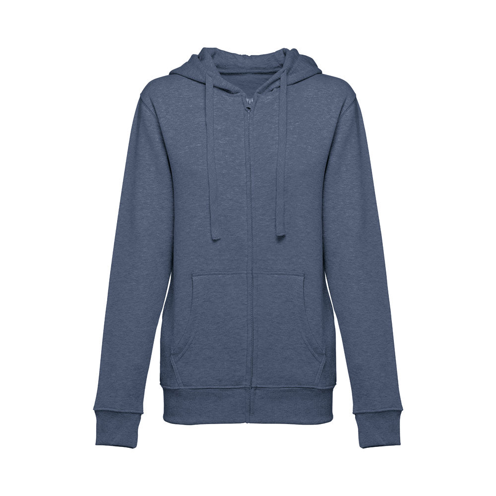 Thc Amsterdam Women. Women's Hoodie In Cotton And Polyester With Full Zip