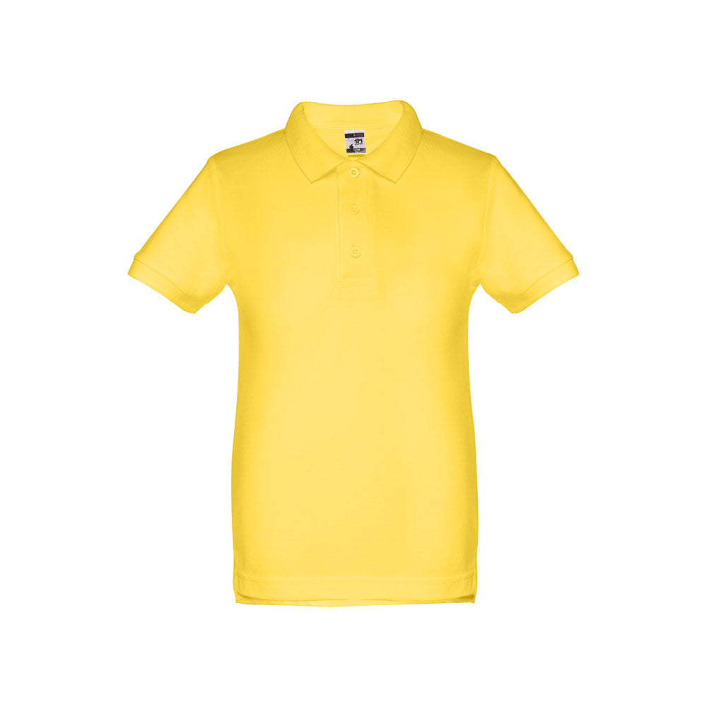 Thc Adam Kids. Kids Short-Sleeved 100% Cotton Piqué Polo Shirt Unisex)