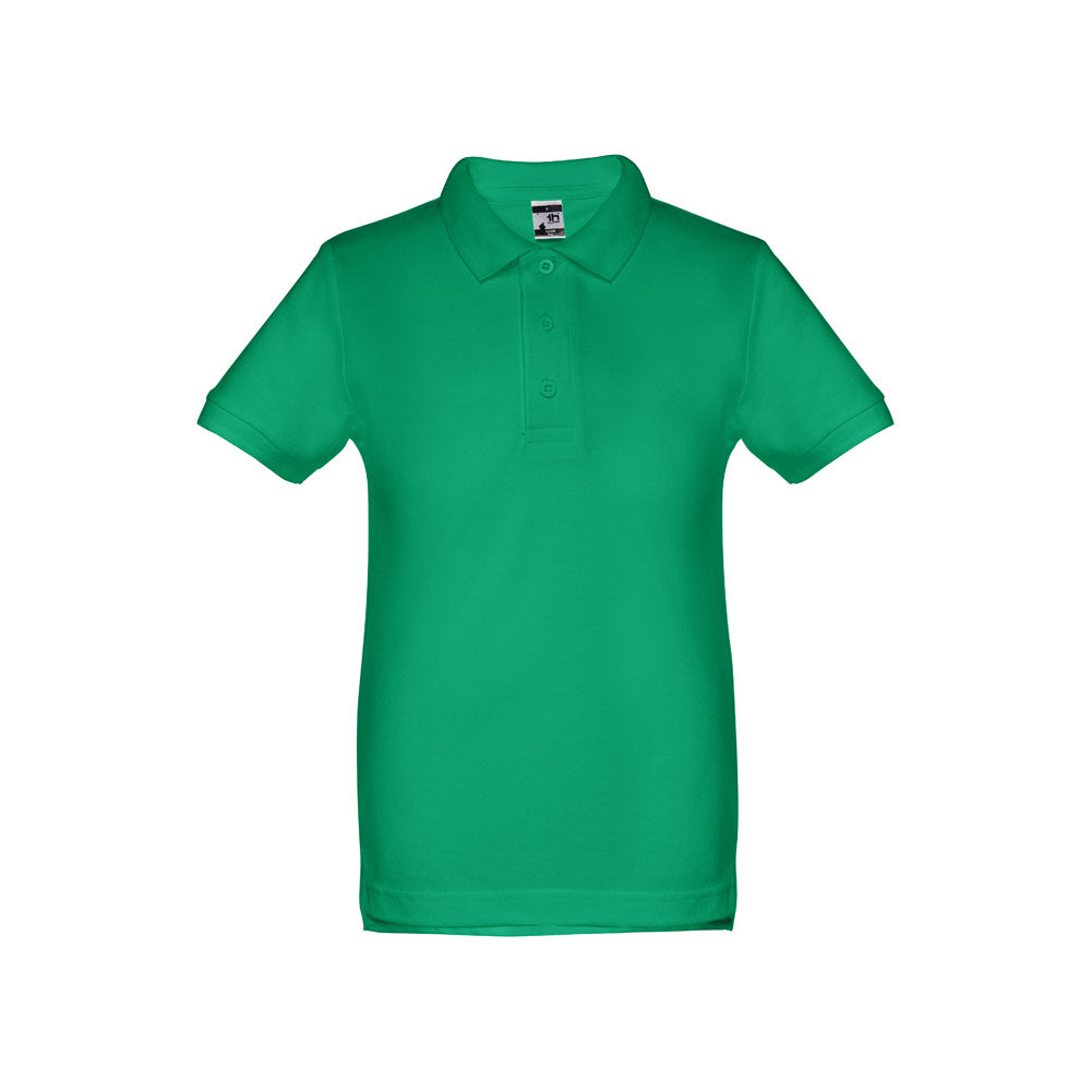 Thc Adam Kids. Kids Short-Sleeved 100% Cotton Piqué Polo Shirt Unisex)