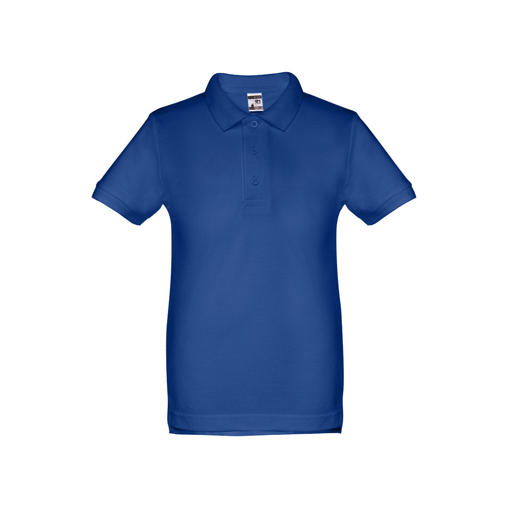 Thc Adam Kids. Kids Short-Sleeved 100% Cotton Piqué Polo Shirt Unisex)