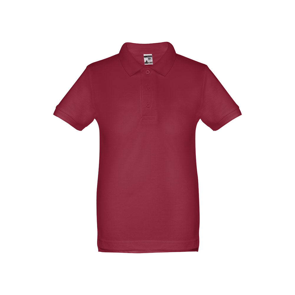 Thc Adam Kids. Kids Short-Sleeved 100% Cotton Piqué Polo Shirt Unisex)