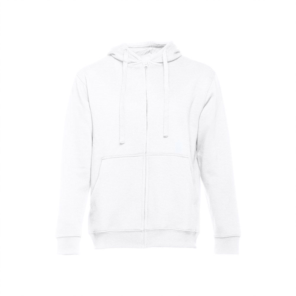 Thc Amsterdam Wh. Men's Hooded Full Zipped Sweatshirt