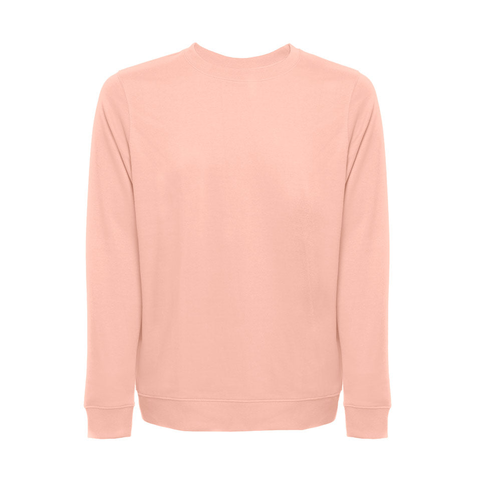 Thc Colombo. Unisex Poly Cotton Sweatshirt With Ribbed Collar, Cuffs And Waistband