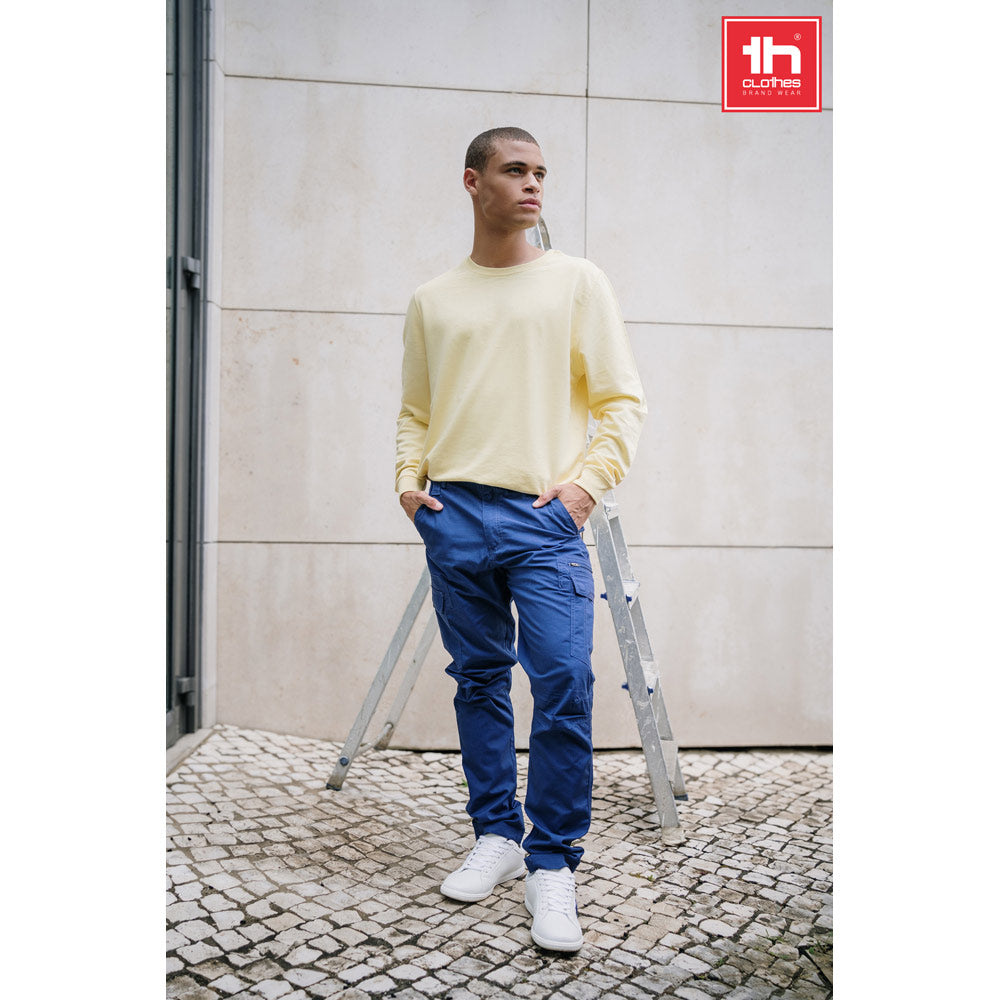 Thc Cargo. Polyester And Cotton Work Trousers