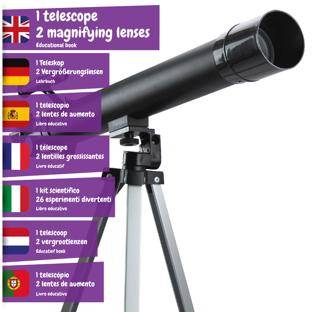 Telescope. Educational Game For Children
