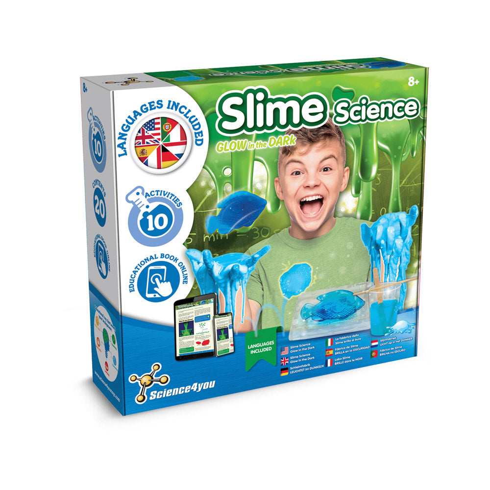 Slime Factory Game. Educational Game For Children