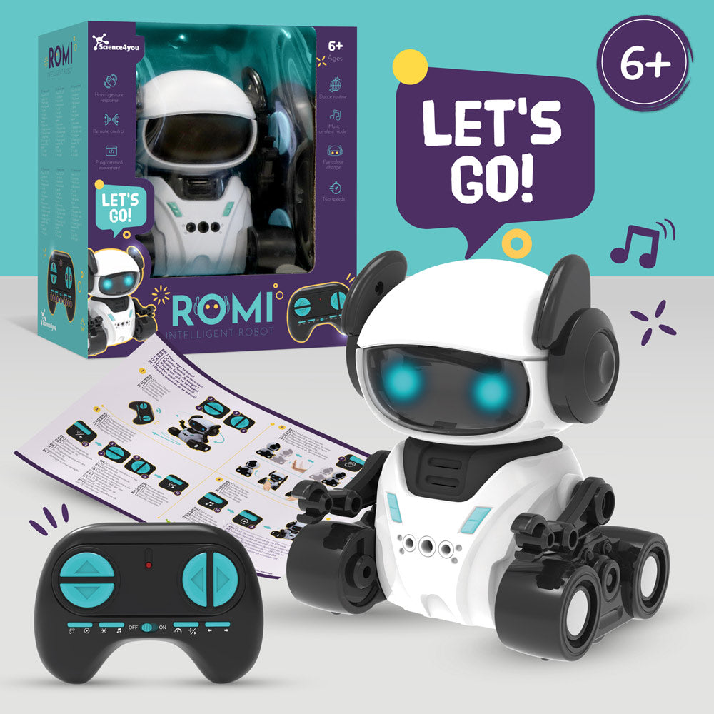 Romi Intelligent Robot. Educational Toy For Children