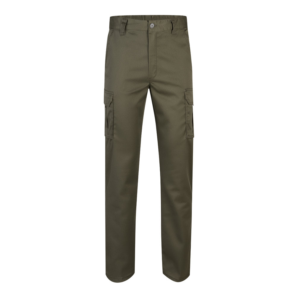 Vl Lugh. Multi-Pocket Stretch Trousers (240G/M²) In Cotton (46%), Eme (38%) And Polyester (16%)